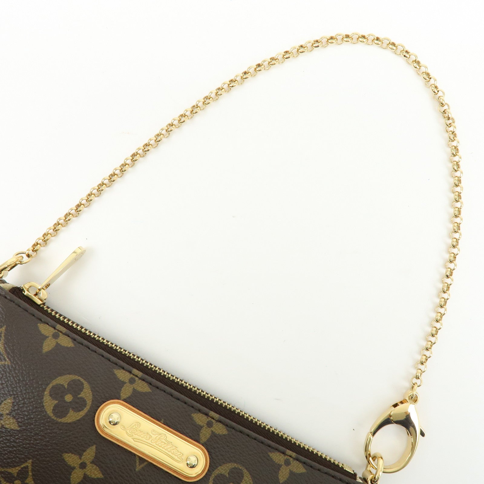Louis Vuitton Monogram Pochette Milla MM Chain Hand Bag M60094
