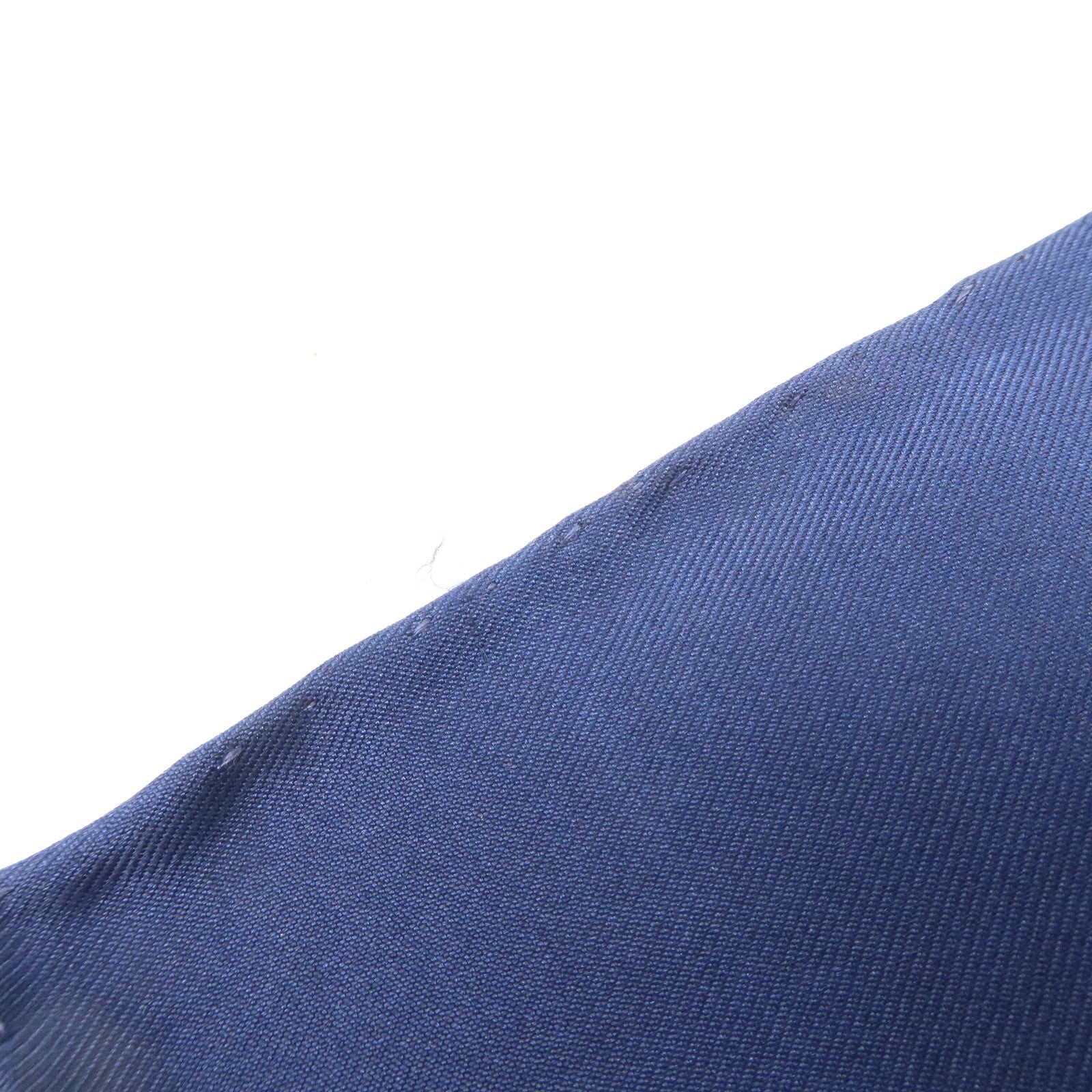 HERMES Petit Carre Silk 100% Mini Scarf Navy Red