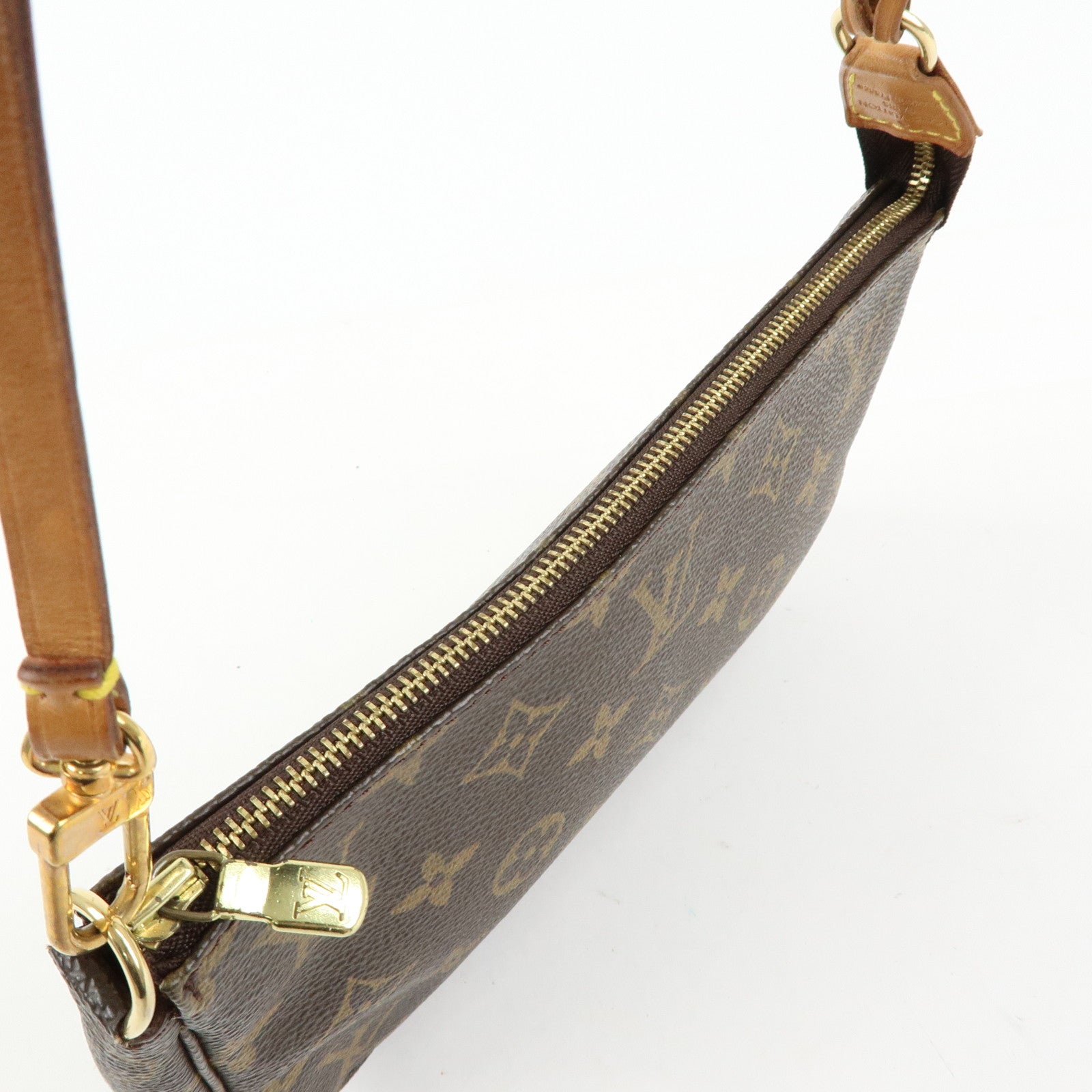Louis Vuitton Monogram Pochette Accessoires Pouch Hand Bag M51980