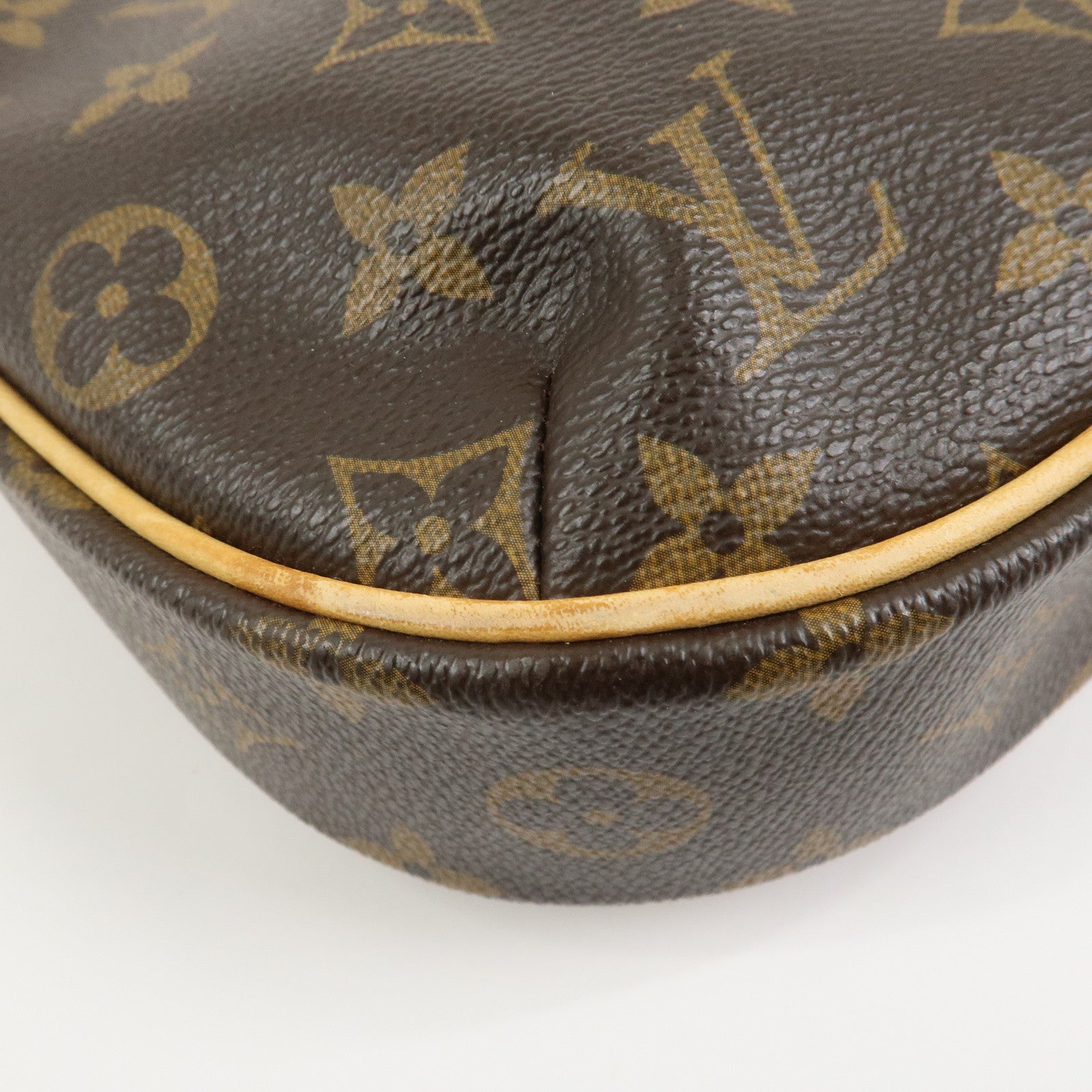 Louis Vuitton Monogram Odeon PM Shoulder Bag Brown M56390