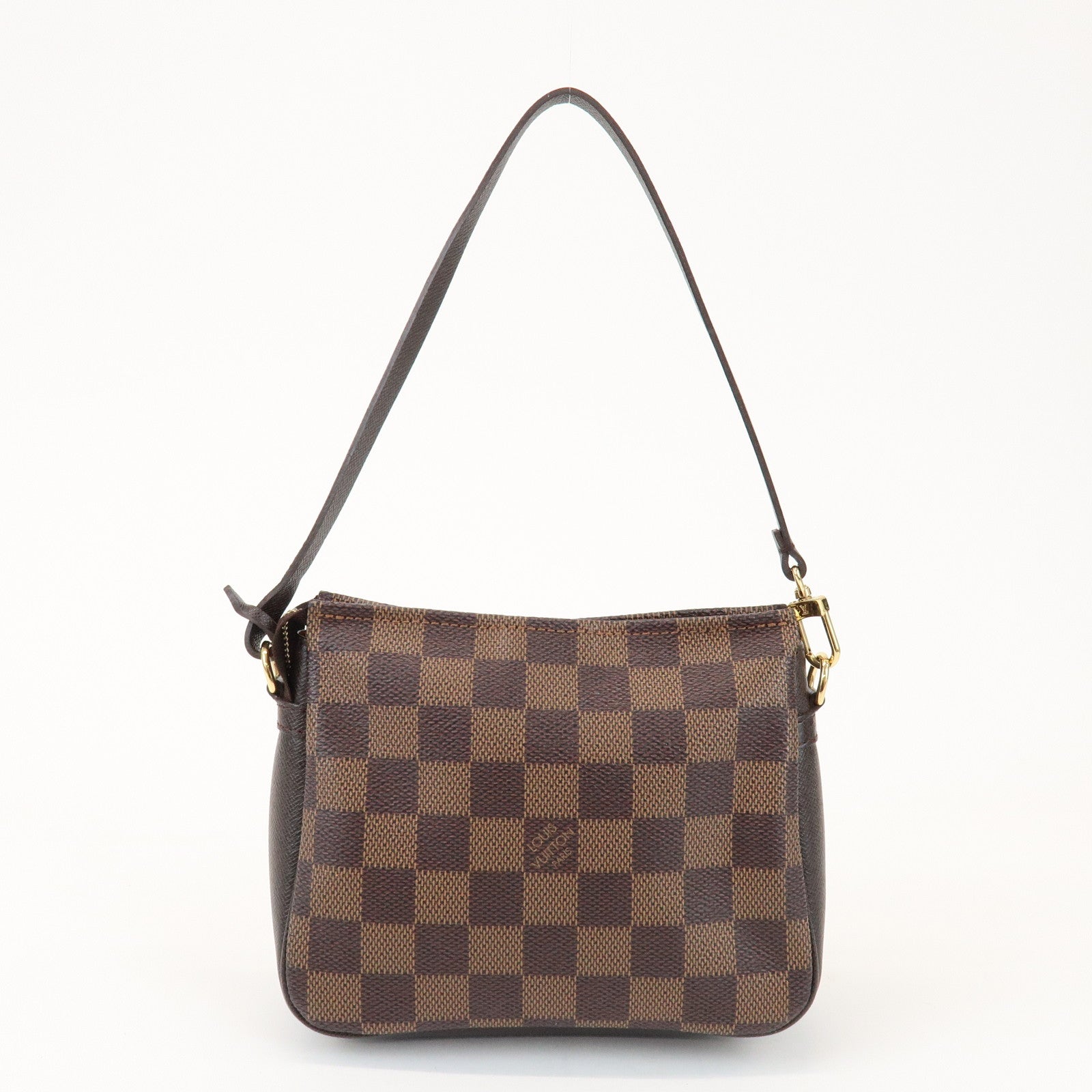 Louis Vuitton Damier Trousse Makeup Accessory Pouch Brown N51982