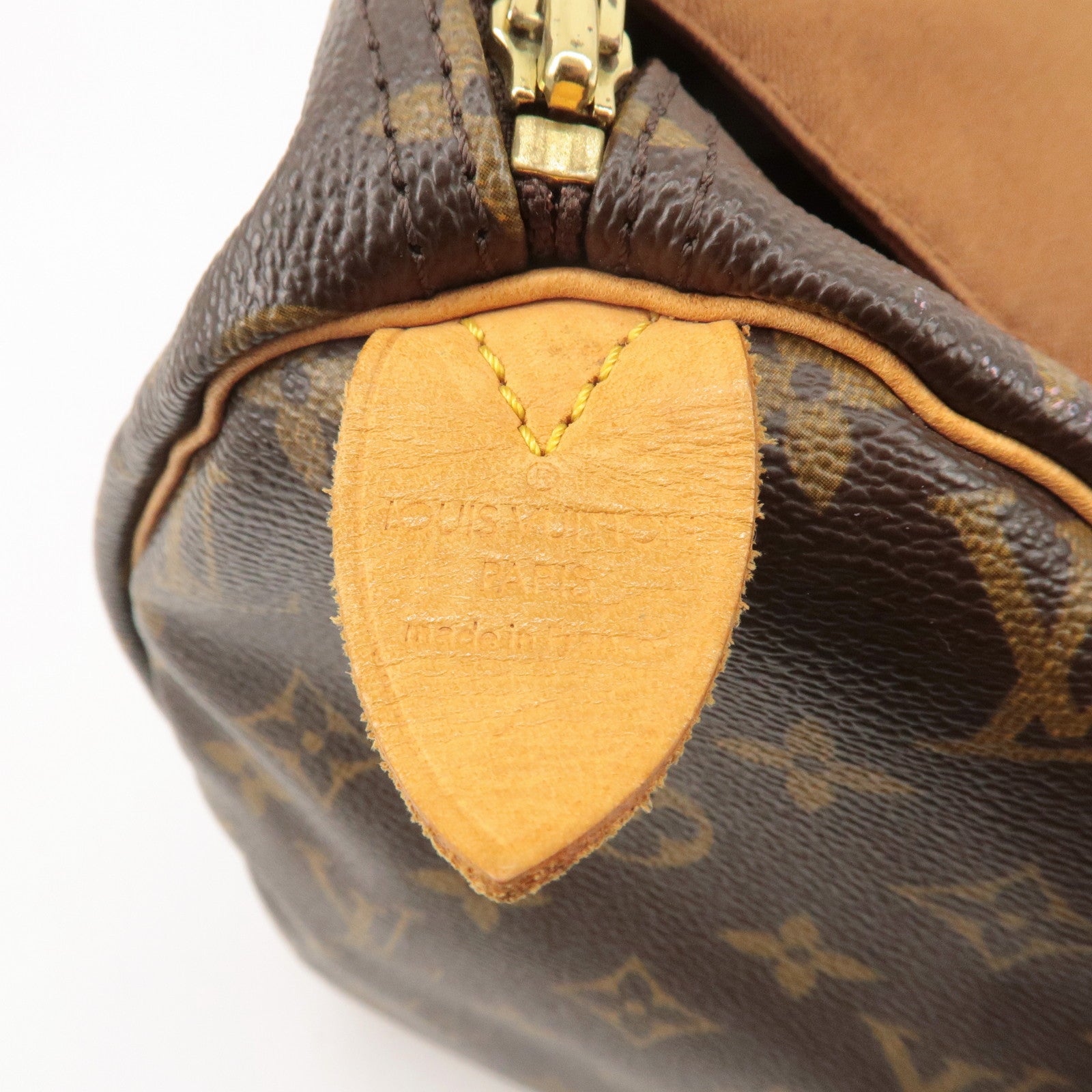 Louis Vuitton Monogram Speedy 30 Hand Bag Boston Bag M41526 Used