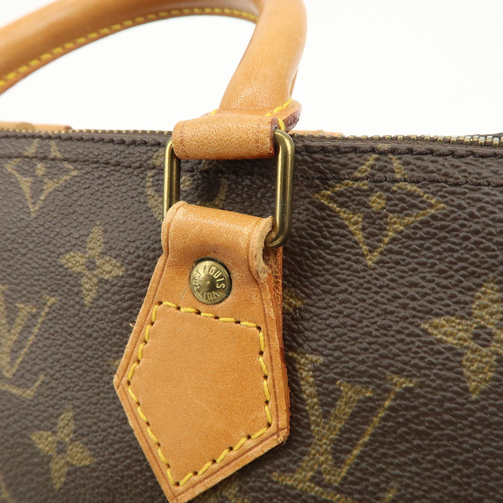 Louis Vuitton Monogram Speedy 25 Boston Bag Hand Bag Brown M41528