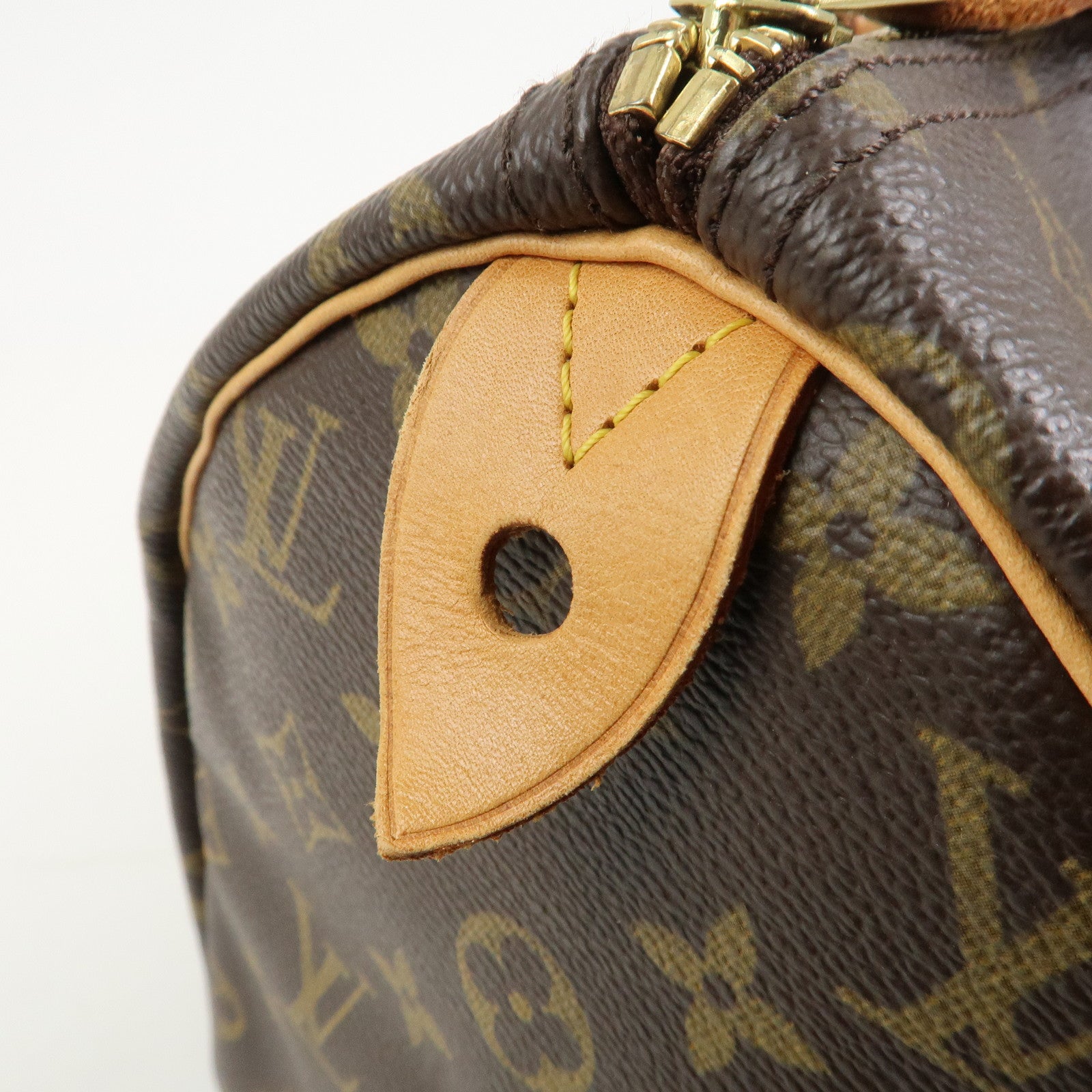 Louis Vuitton Monogram Speedy 30 Boston Bag Hand Bag Brown M41526