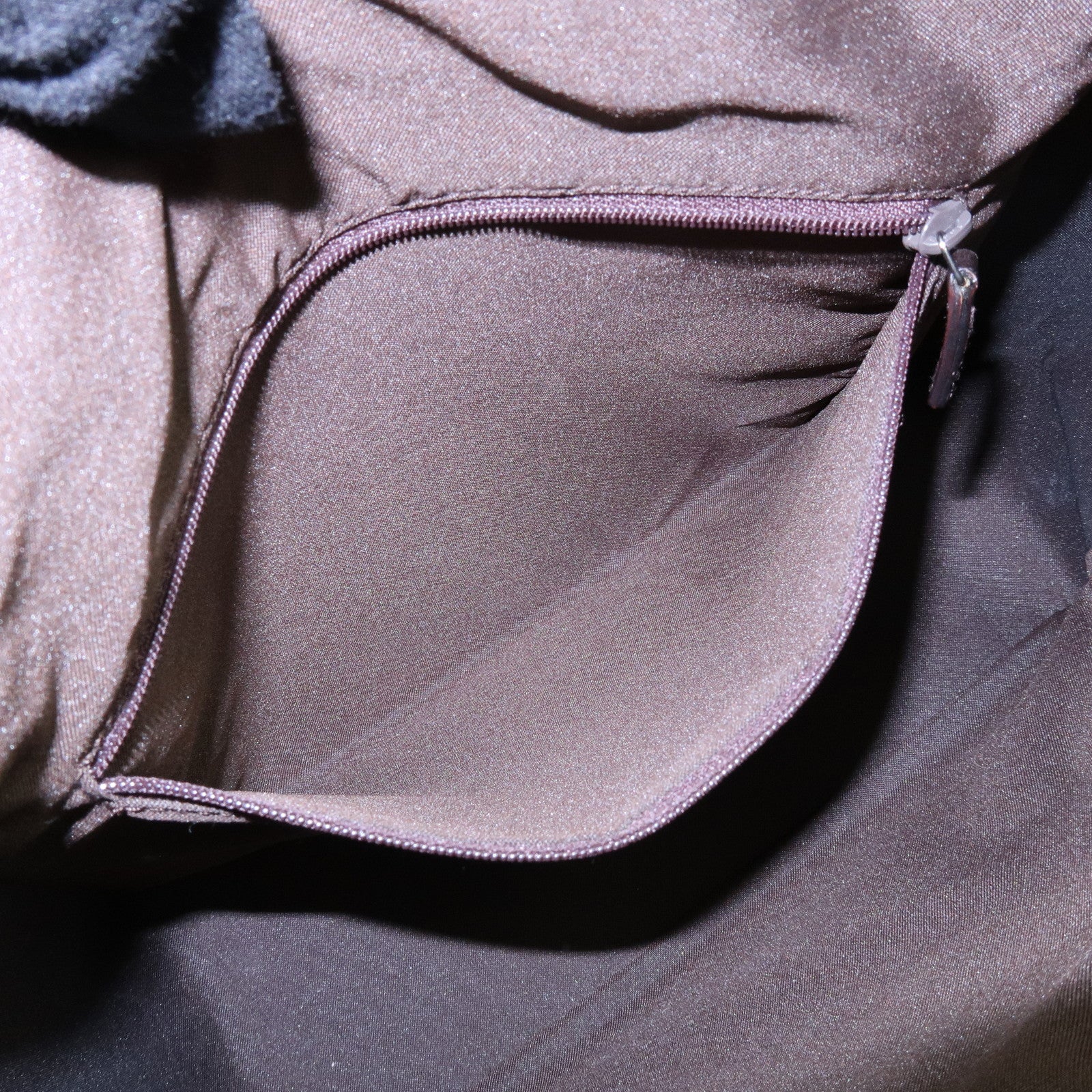 GUCCI GG Nylon Leather Shoulder Bag Hand Bag Brown 001・ｻ3766