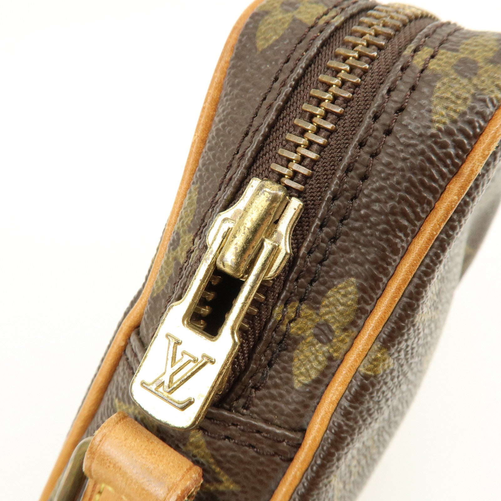 Louis Vuitton Monogram Mini Danube Shoulder Bag Brown M45268