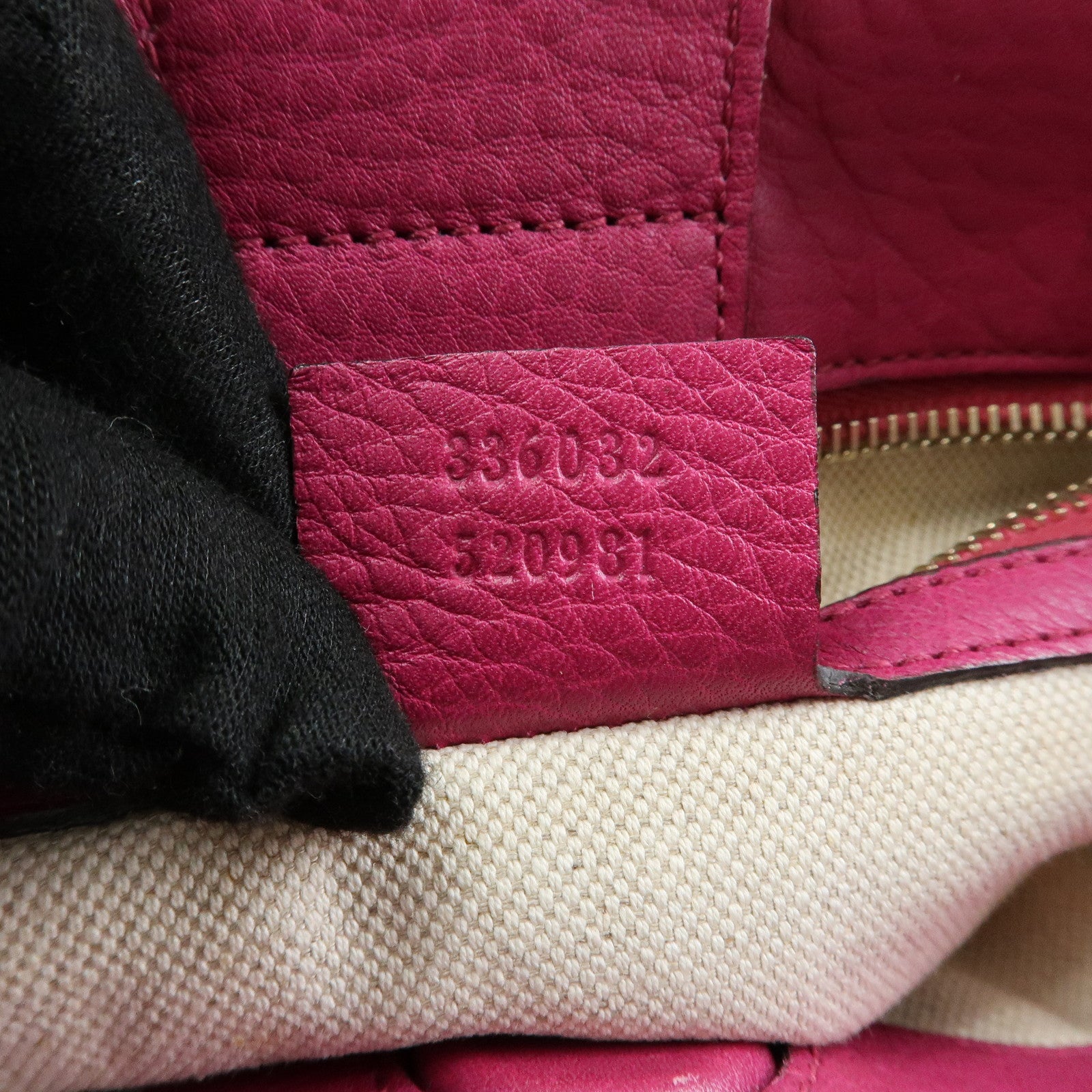 GUCCI Bamboo Leather 2Way Bag Tote Bag Shoulder Bag Pink 336032