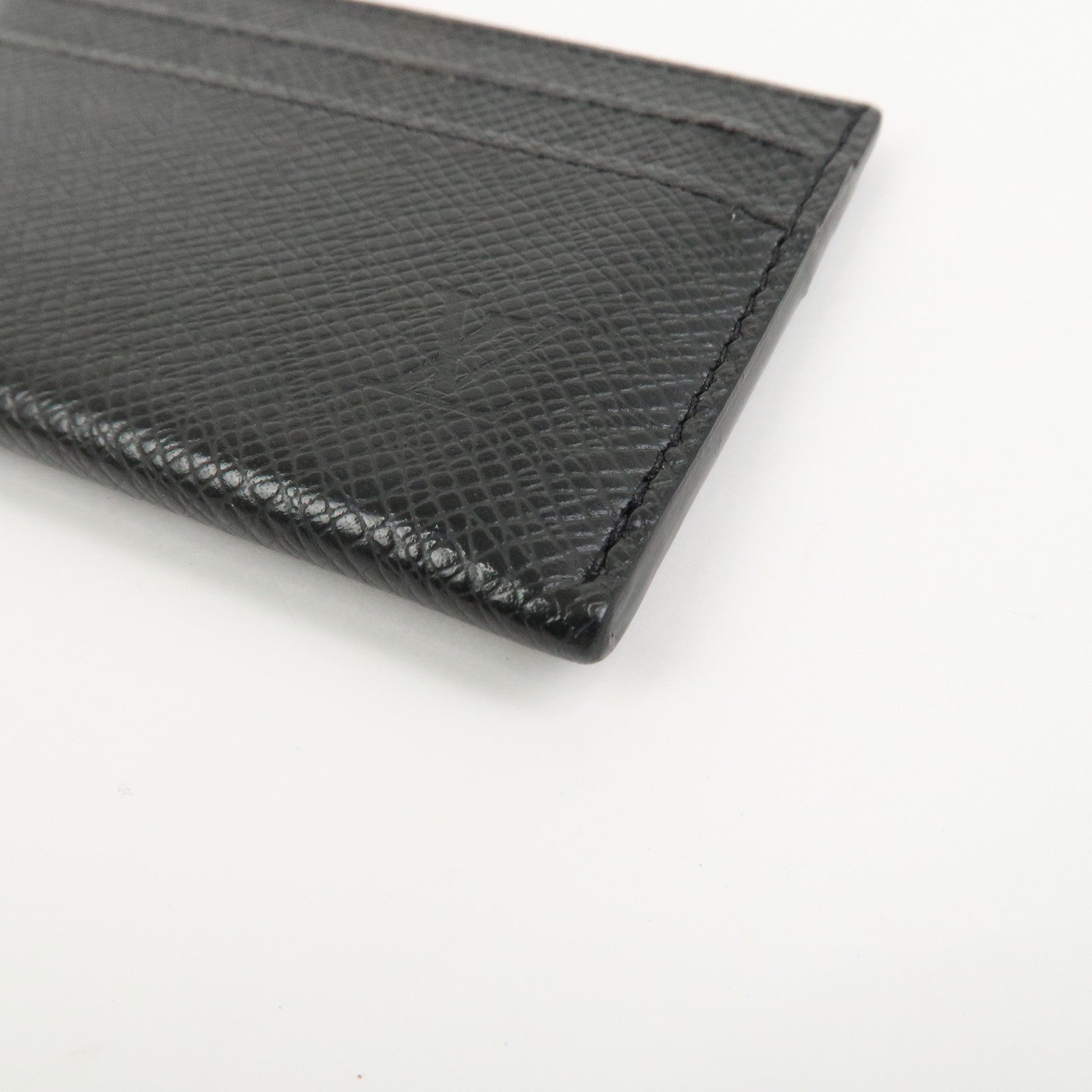 Louis Vuitton Taiga Porte Cartes Double Card Case Ardoise M32730