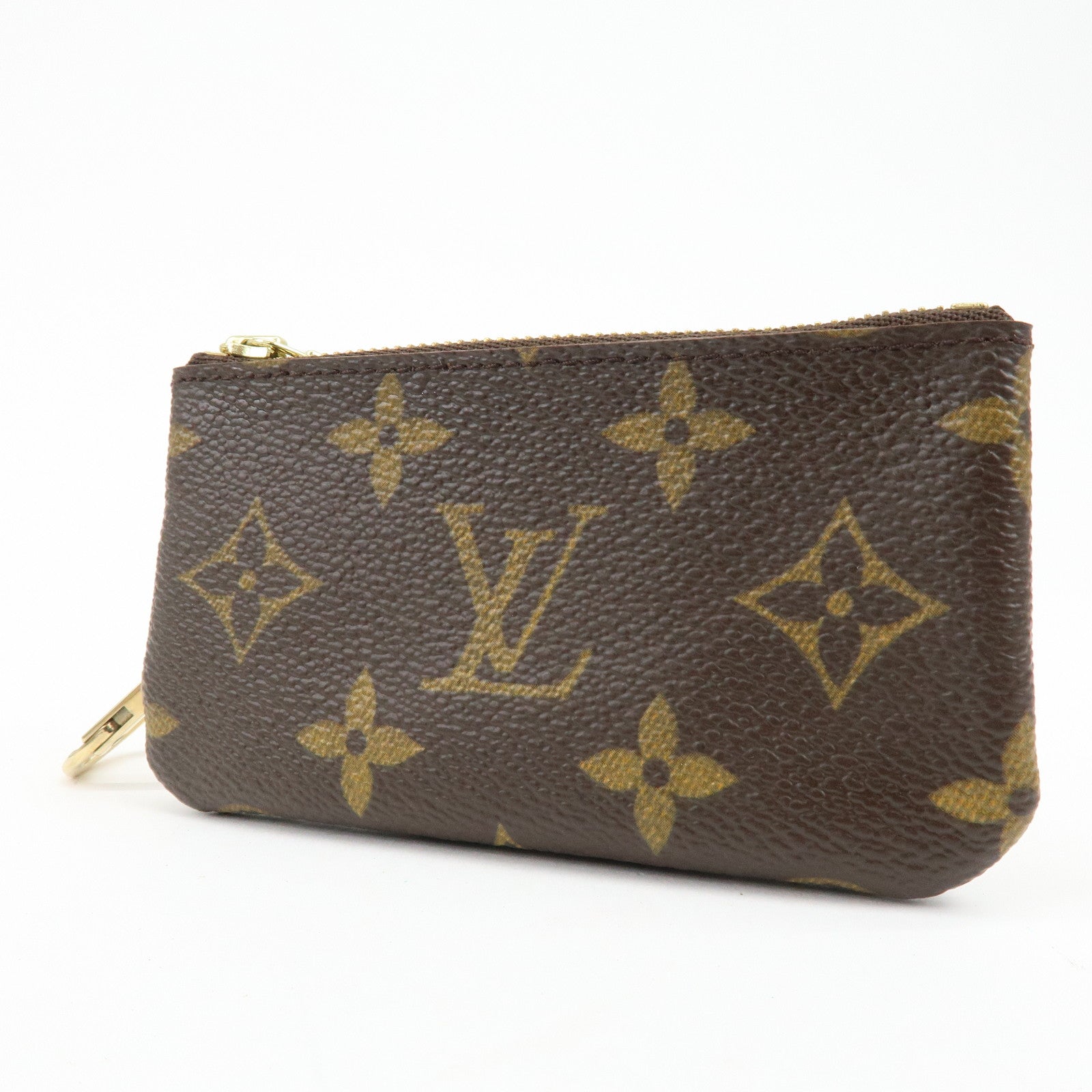 Louis Vuitton Monogram Pochette Cles Coin Case Key Case M62650