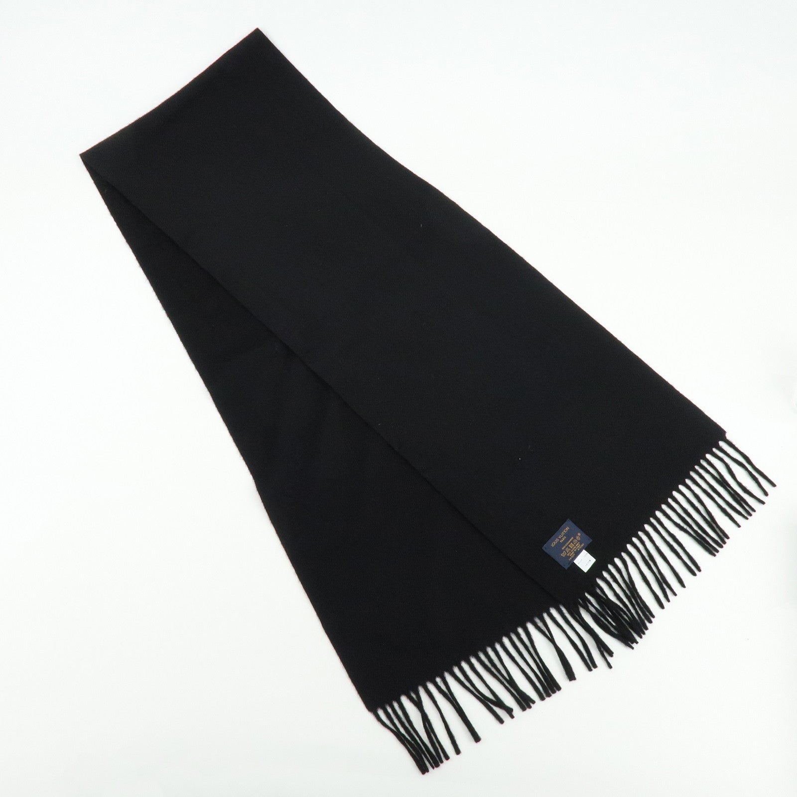 Louis Vuitton Écharpe Jeram Cashmere 100% Scarf Black M75362