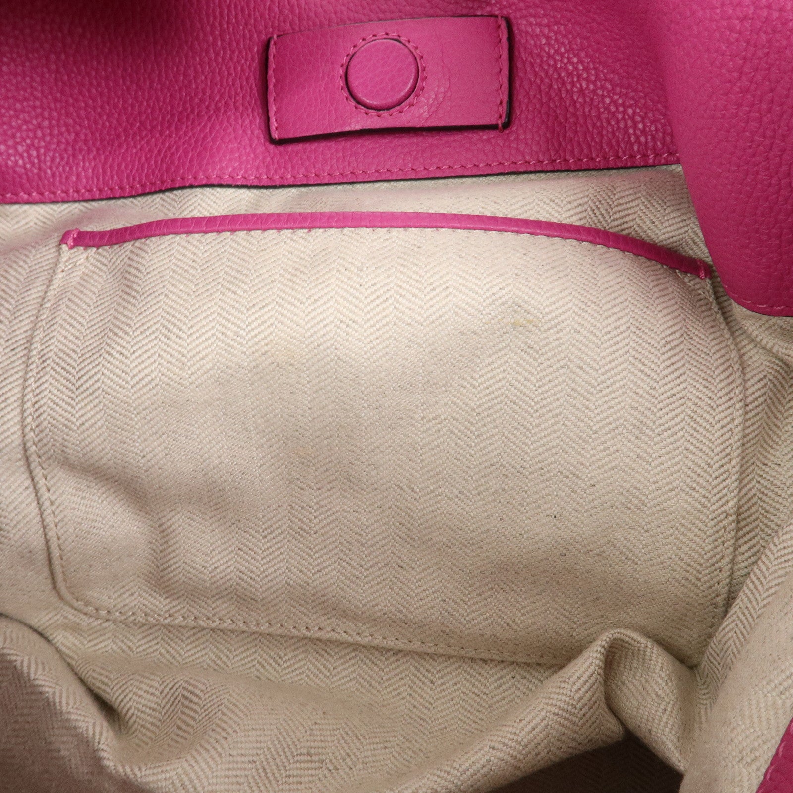 LOEWE Logo Dunas Anagram Leather Hand Bag Shoulder Bag Pink