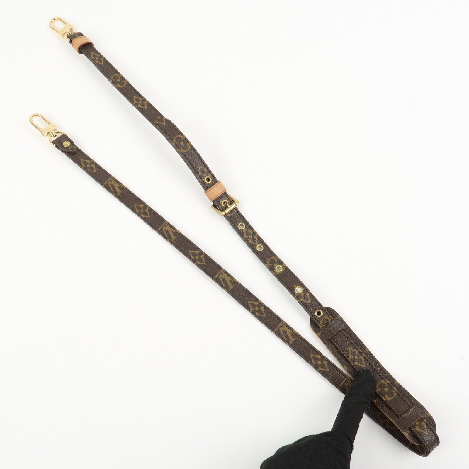 Louis Vuitton Monogram Adjustable Shoulder Strap 120cm J52315