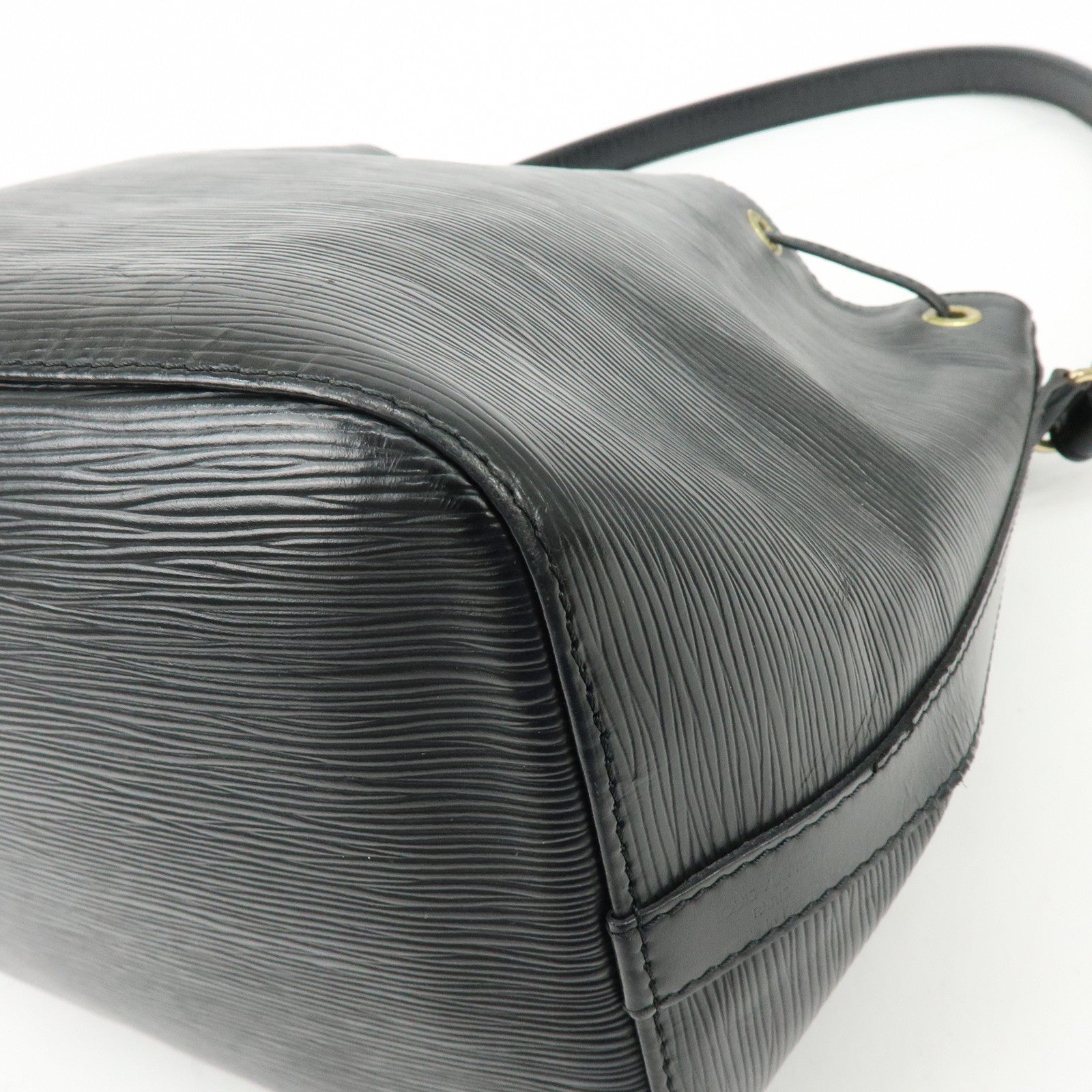 Louis Vuitton Epi Petit Noe Shoulder Bag Hand Bag Noir Black M59012