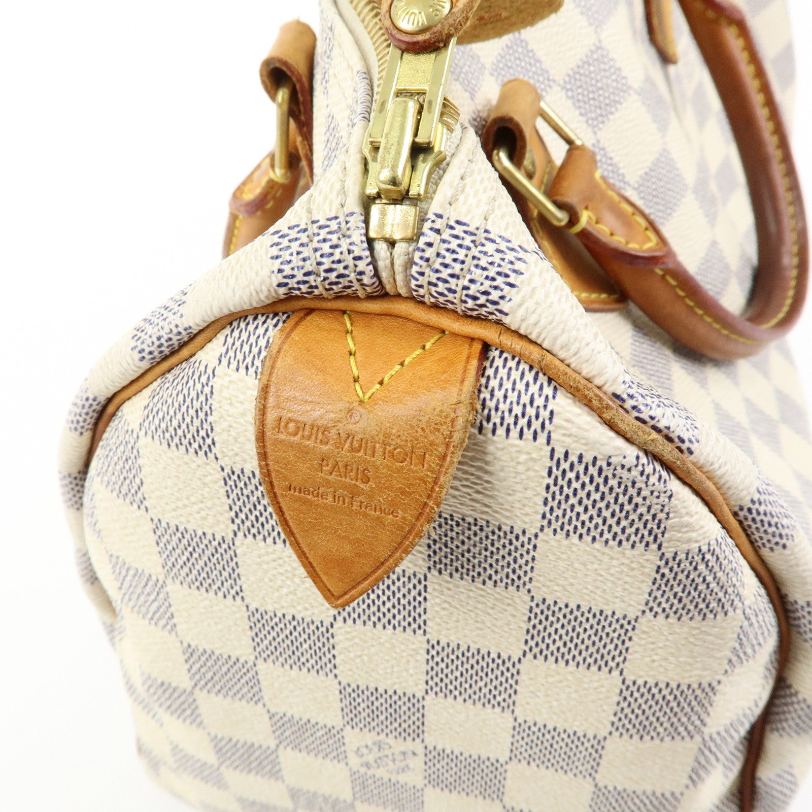 Louis Vuitton Damier Azur Speedy 30 Boston Bag Hand Bag N41370