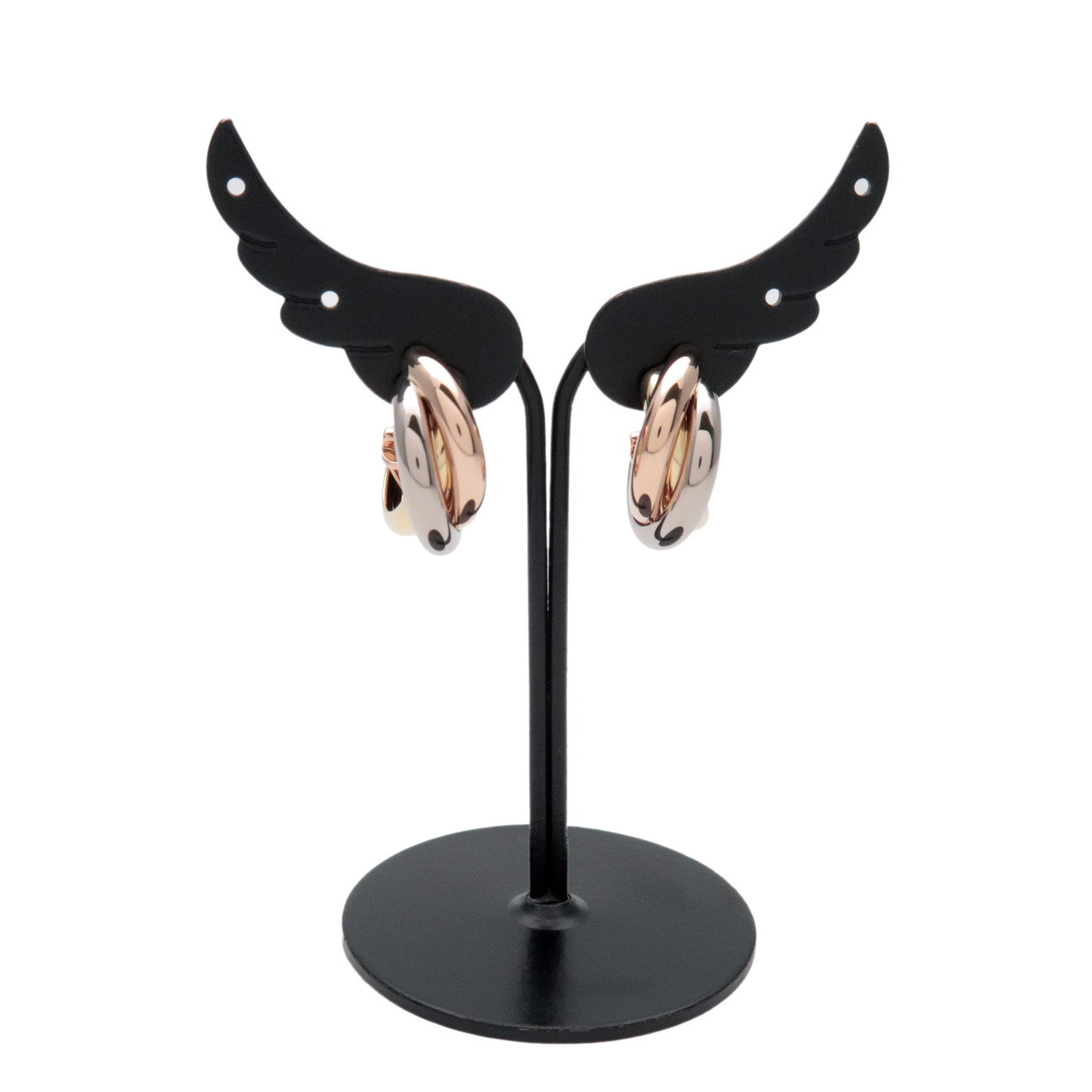 Cartier Trinity Classic Earrings K18 750YG/PG/WG