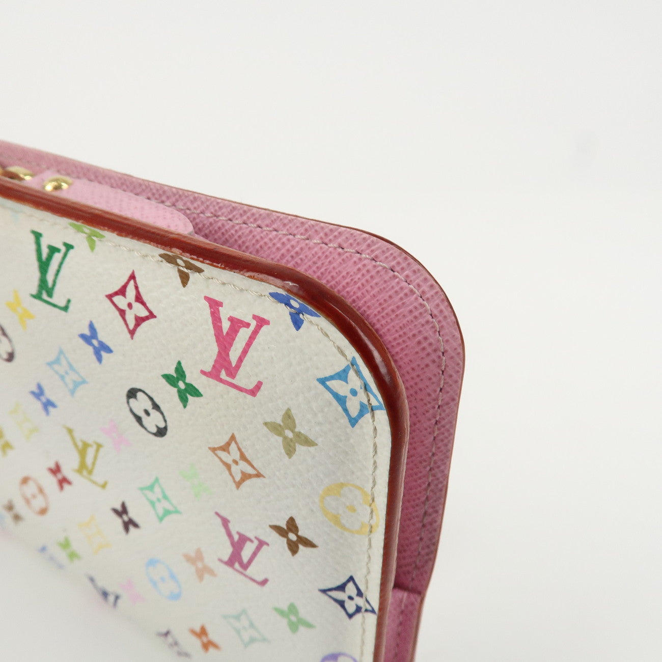 Louis Vuitton Monogram Portefeuille Insolite Wallet Blanc M93751 Used