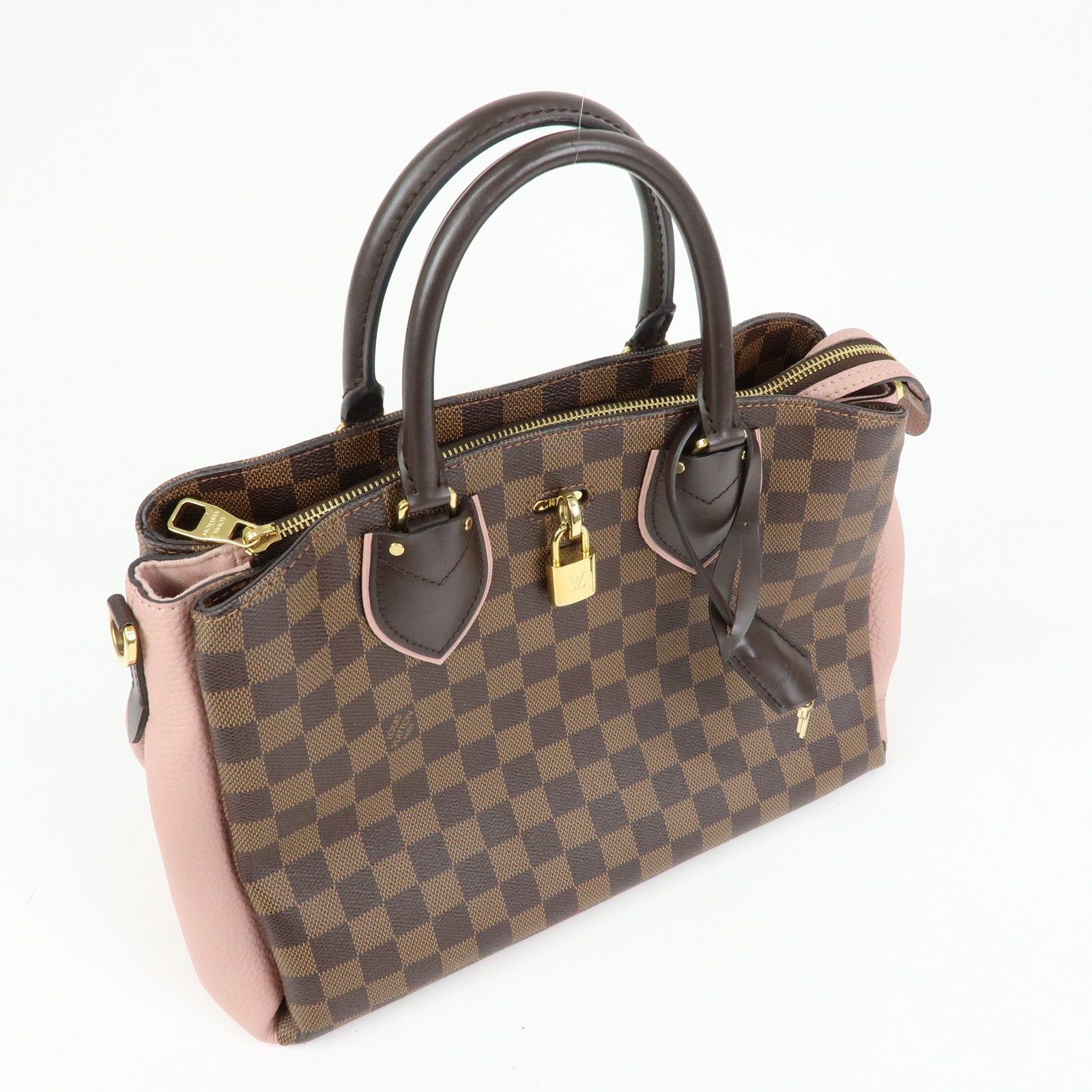 Louis Vuitton Damier Normandy Leather Canvas 2Way Bag N41488