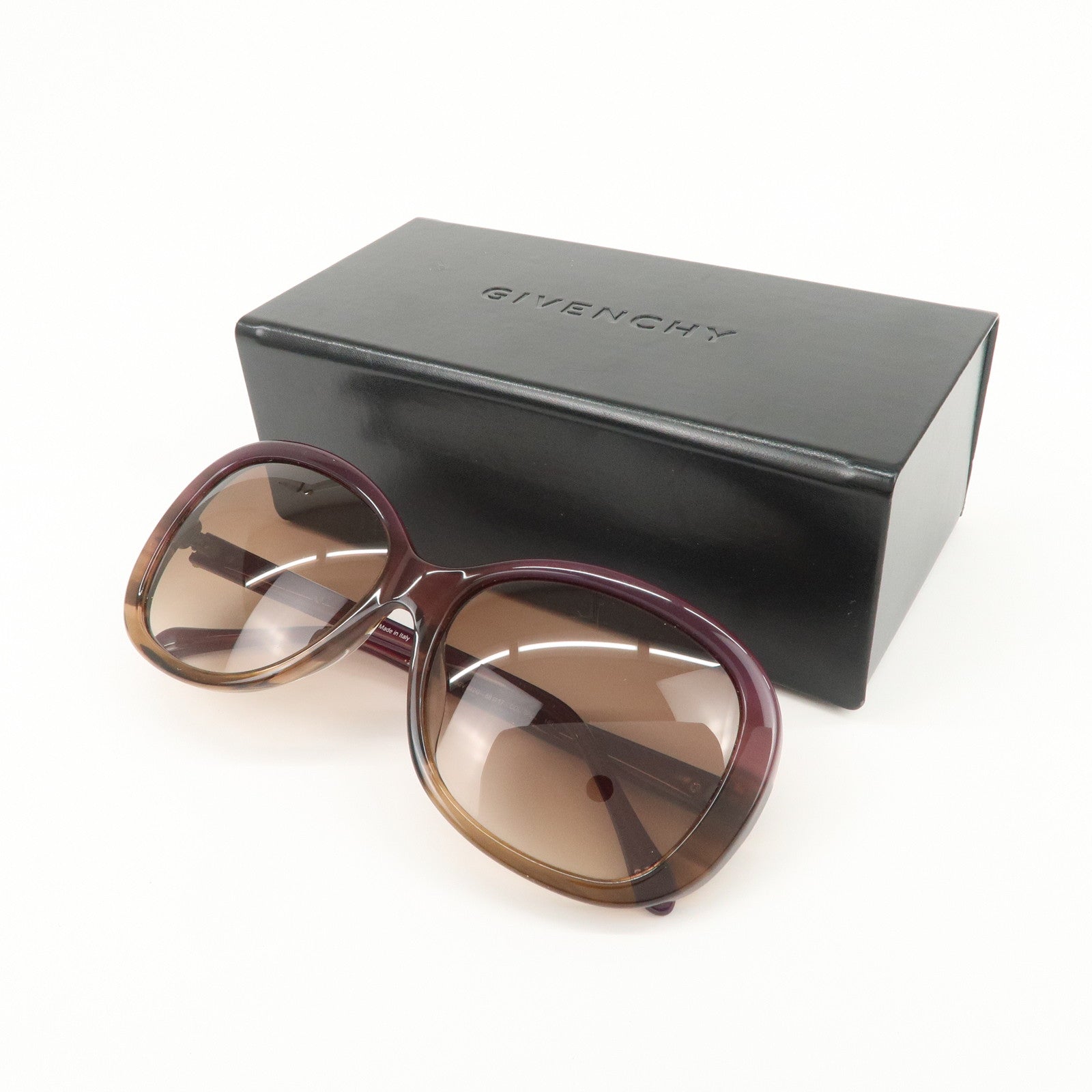 GIVENCHY Plastic Sunglasses Purple SGV842G 58□17 COL.0ACL 140
