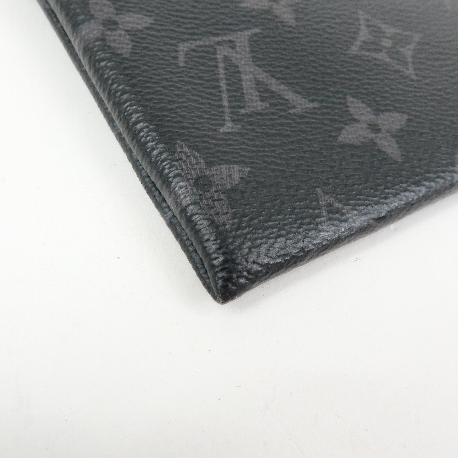 Louis Vuitton Monogram Eclips Pochette Discovery PM Pouch M44323