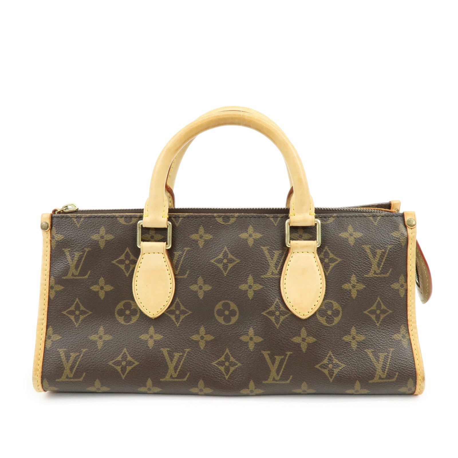Louis Vuitton Monogram Popincourt Hand Bag Brown M40009