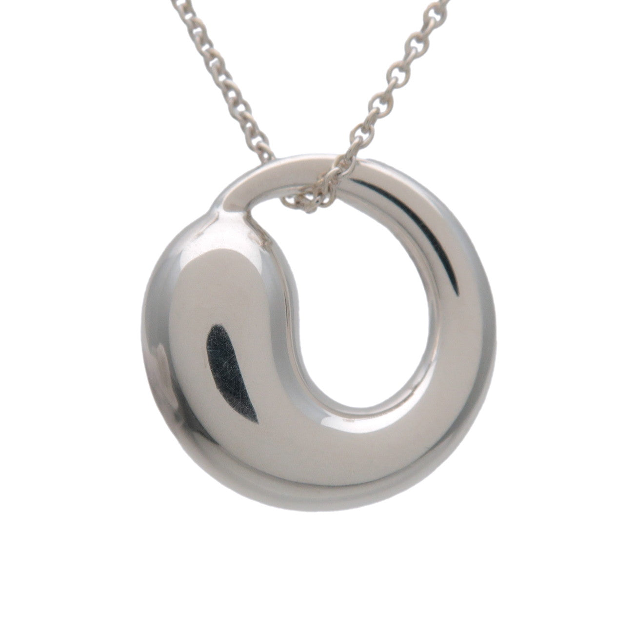 Tiffany & Co Eternal Circle Necklace SV925 Silver