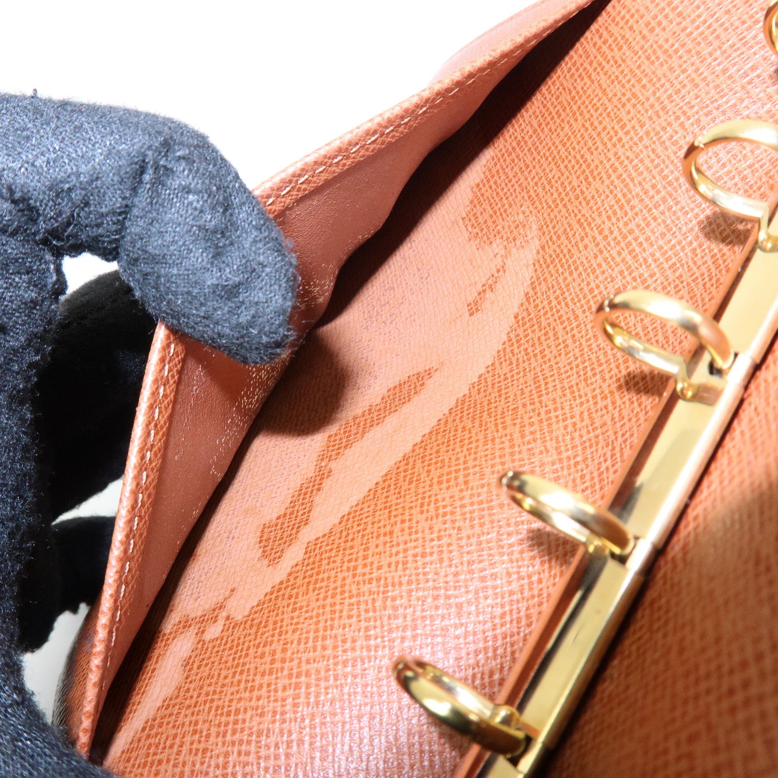 Louis Vuitton Monogram Agenda PM Planner Cover Brown R20005