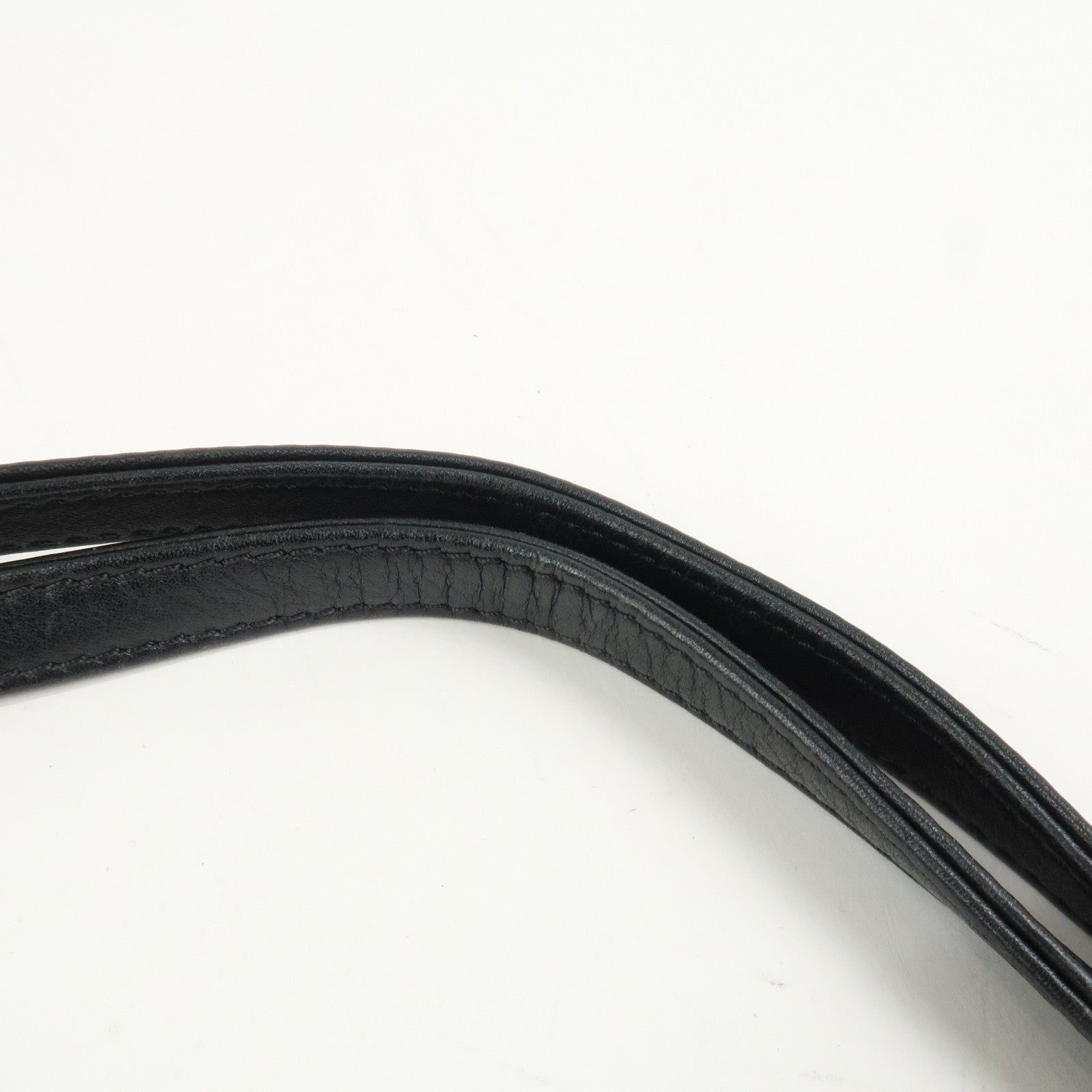 CHANEL Deauville MM Straw Leather Tote Bag Shoulder Bag A67001