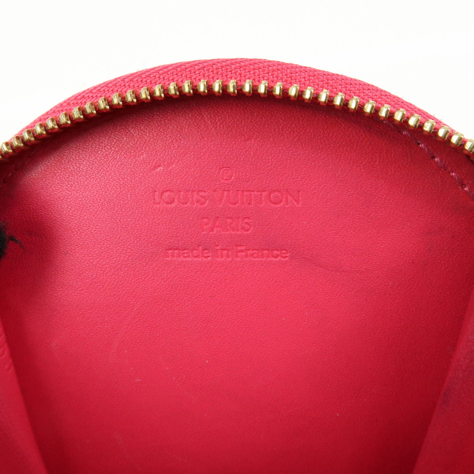 Louis Vuitton Monogram Vernis Porte Monnaie Chapeau Rose Pop M93690