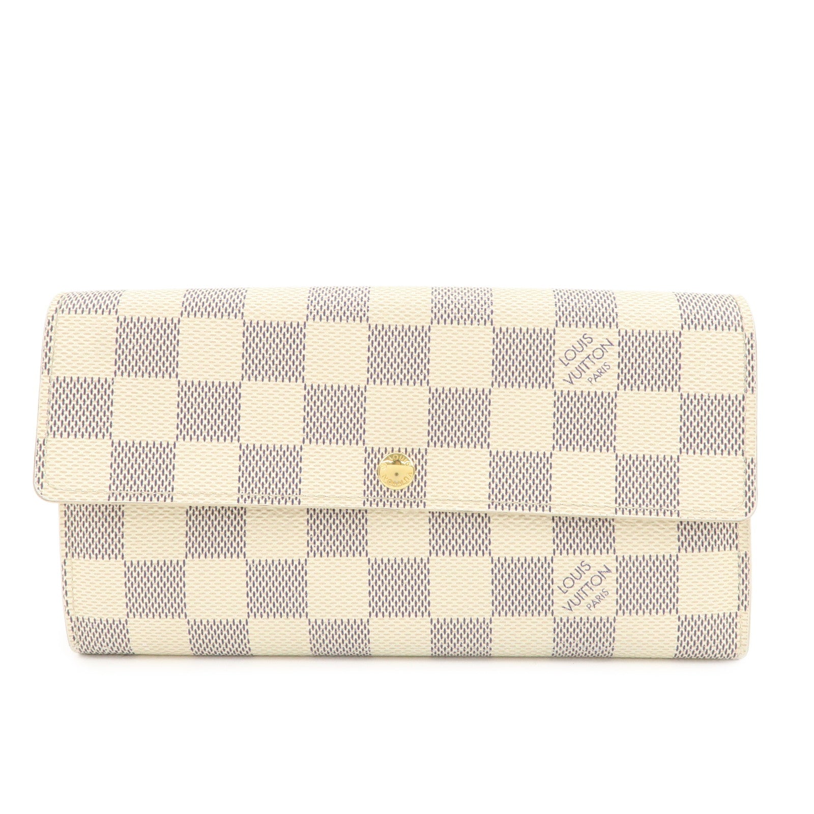 Louis Vuitton Damier Azur Portefeuille Sarah Long Wallet N61735