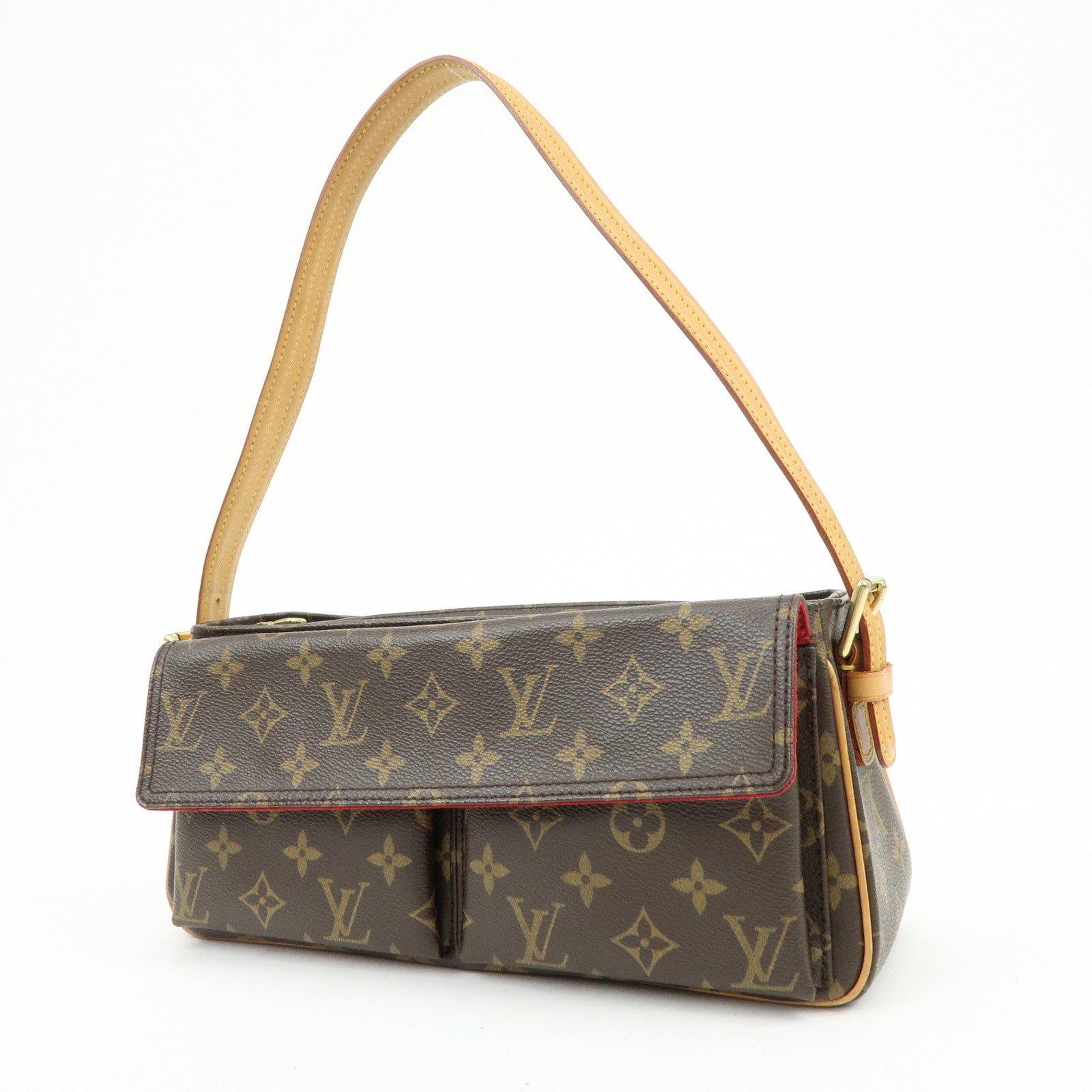 Louis Vuitton Monogram Vivacite Shoulder Bag Hand Bag M51164