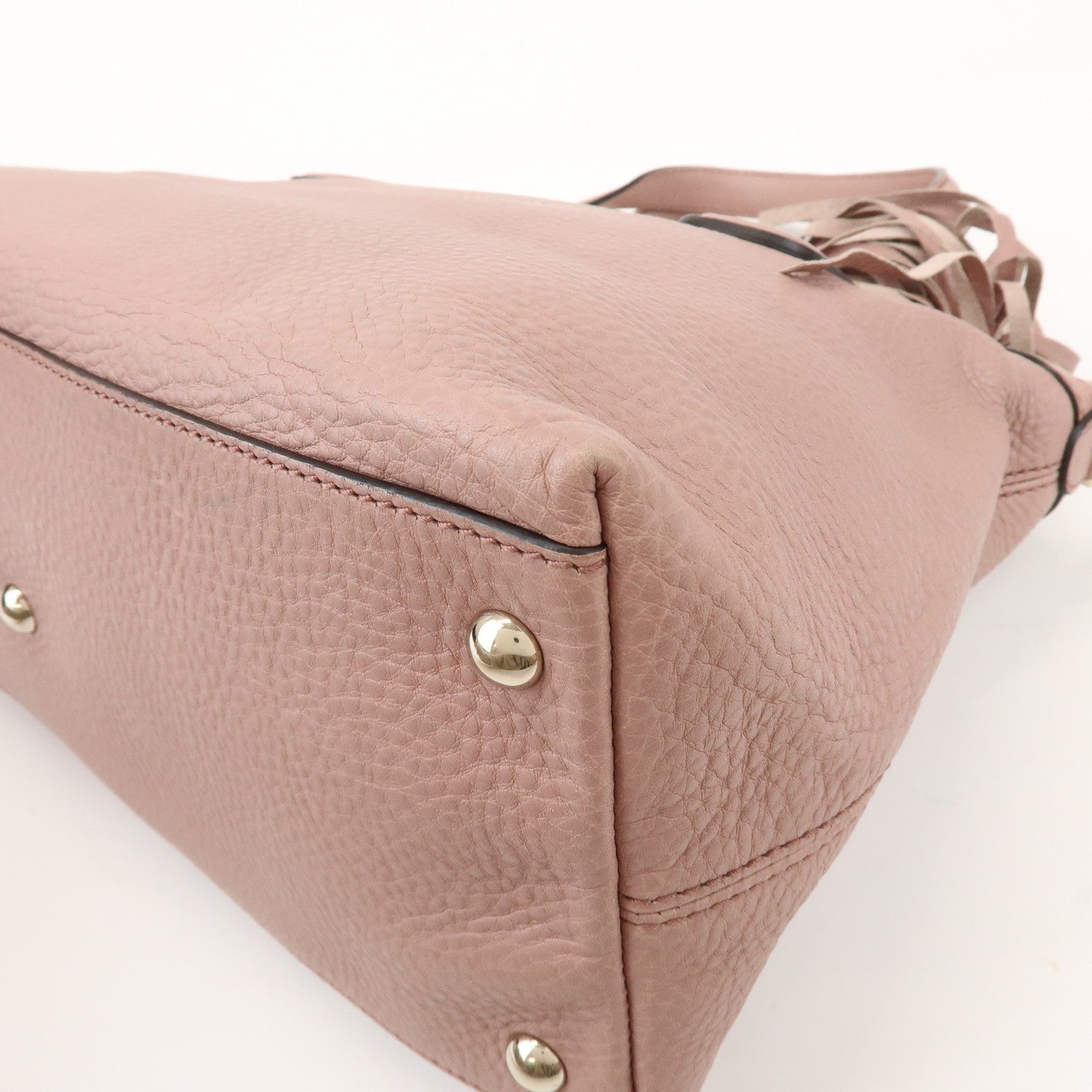 GUCCI SOHO Leather 2Way Bag Hand Bag Shoulder Bag Pink 308362