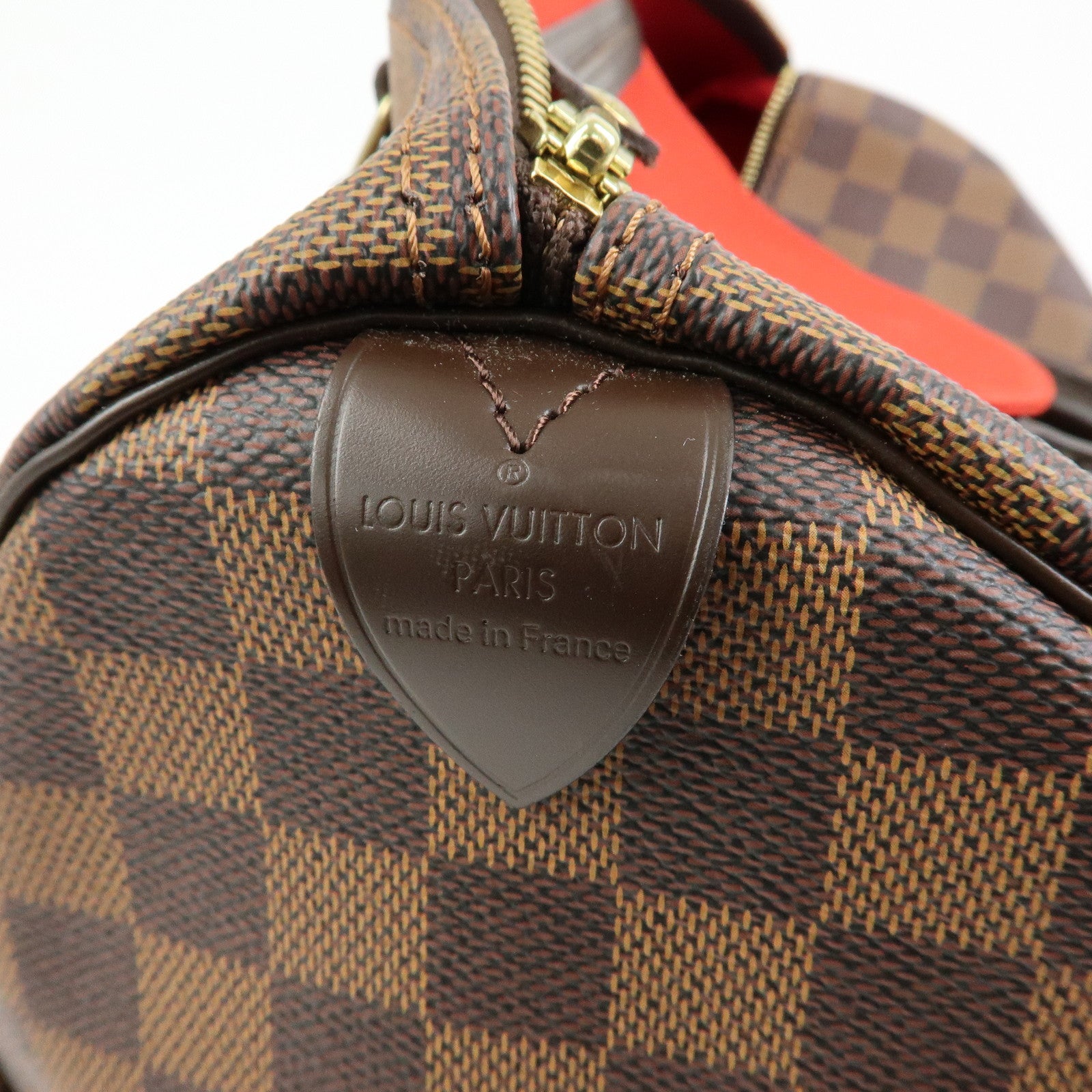 Louis Vuitton Damier Ebene Speedy 30 Boston Bag Hand Bag N41531