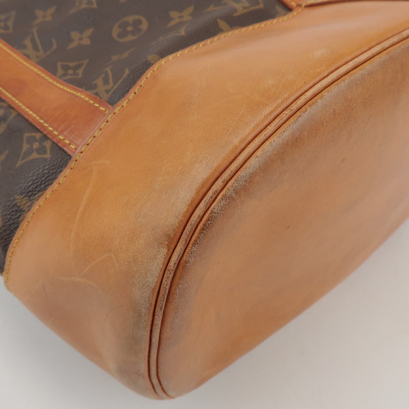 Louis Vuitton Monogram Randonnee GM Shoulder Bag Brown M42244