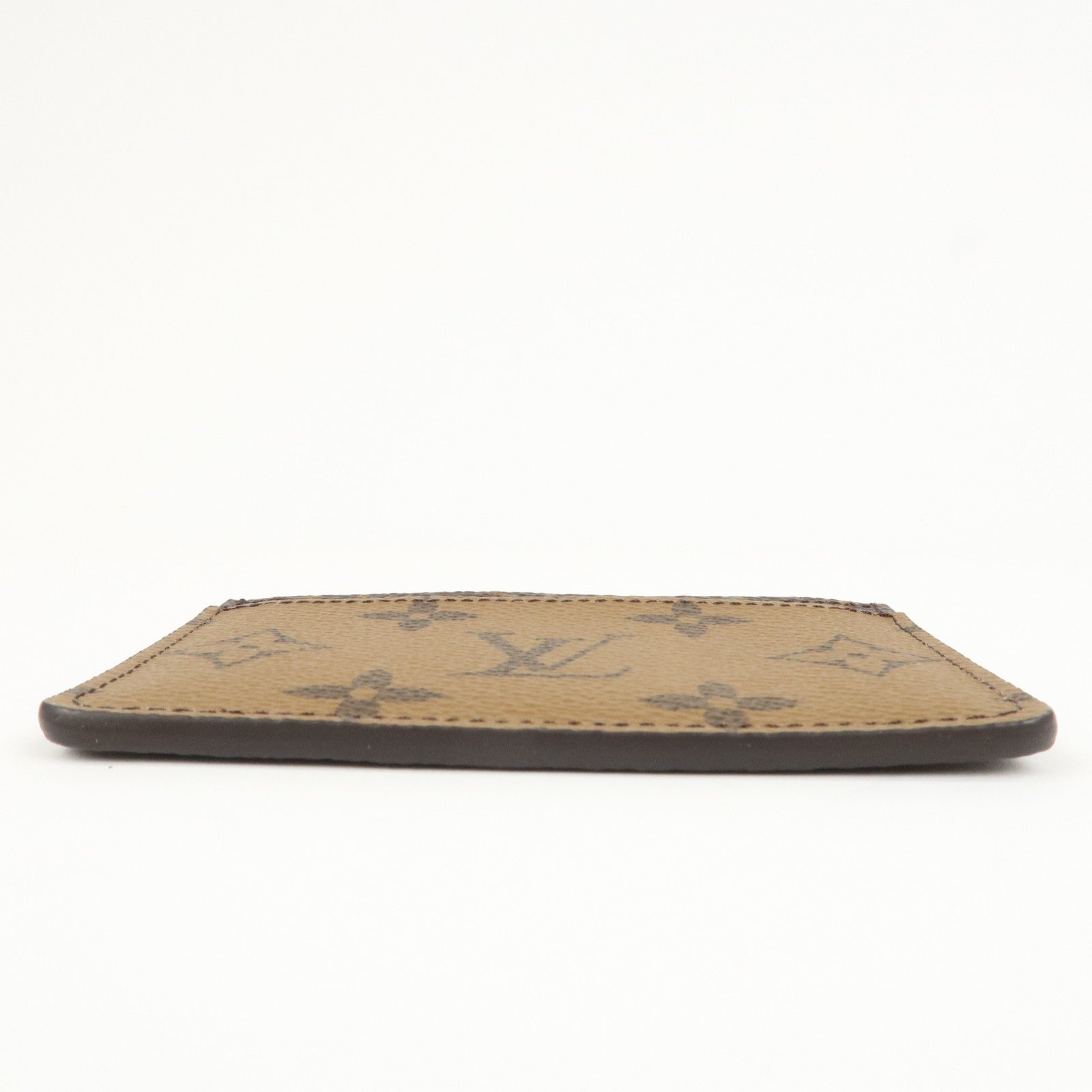Louis Vuitton Monogram Reverse Porte Cartes Simple Card Case M69161