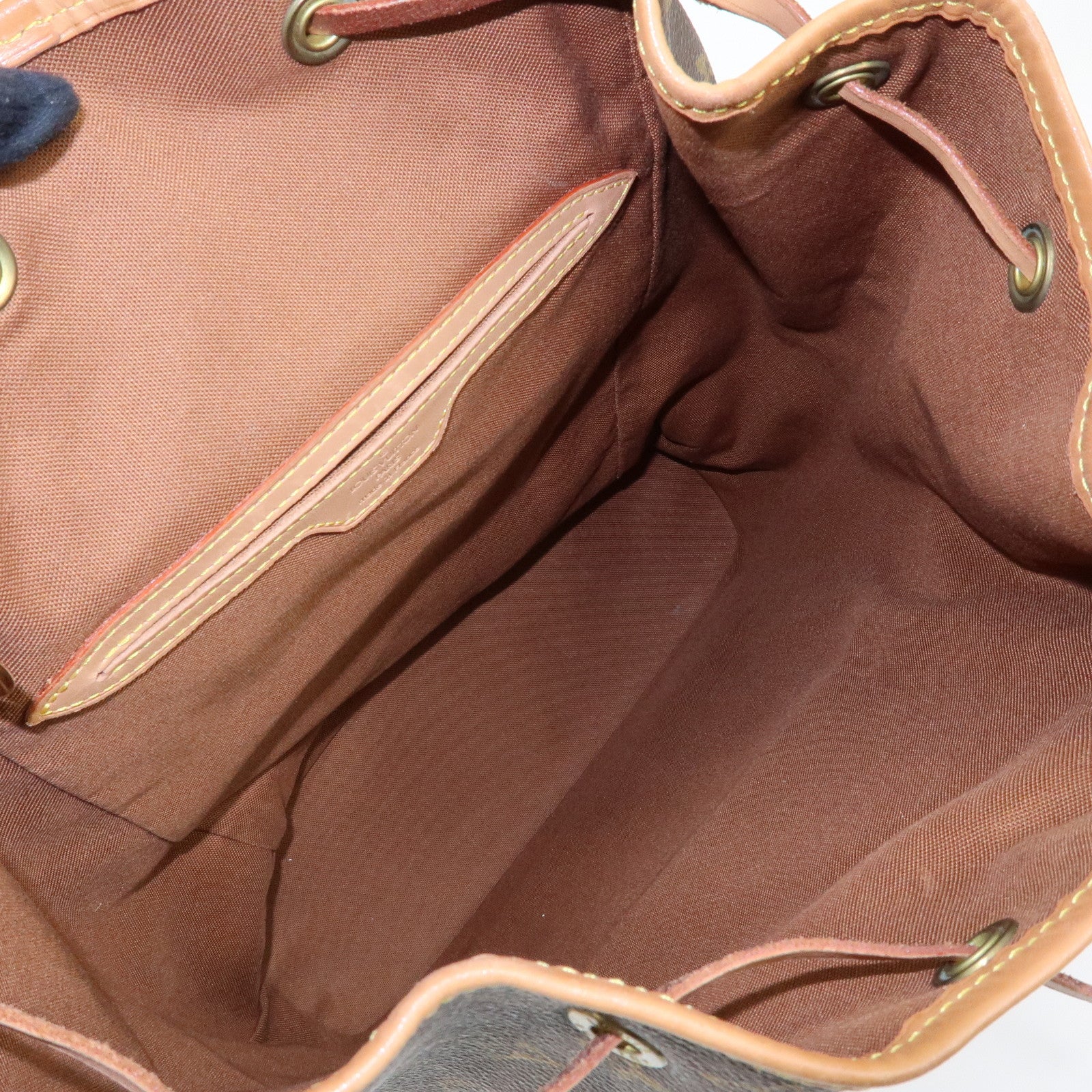 Louis Vuitton Monogram Montsouris GM Backpack Rucksack Brown M51135