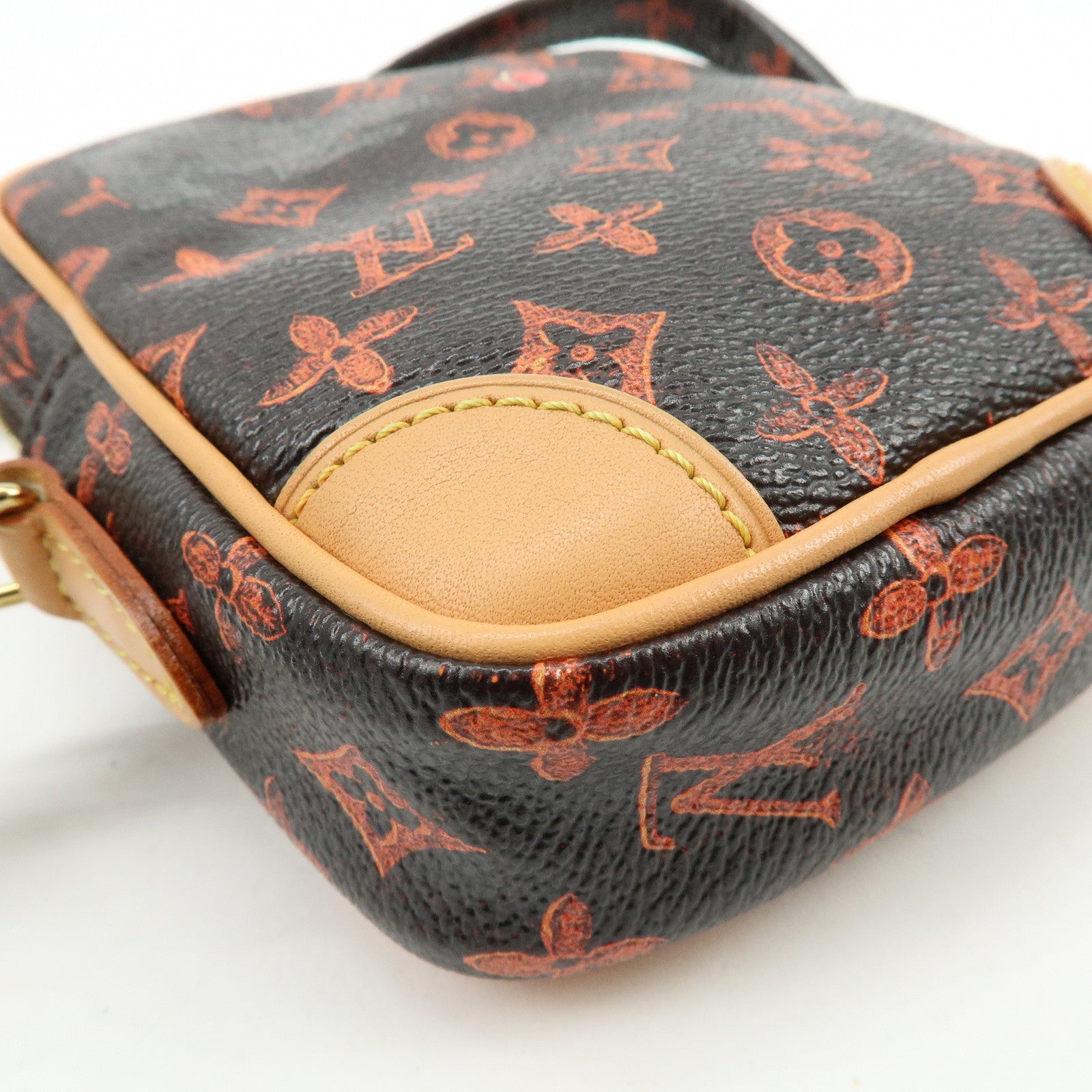 Louis Vuitton Catogram Paname Shoulder Bag Crossbody Brown M44399