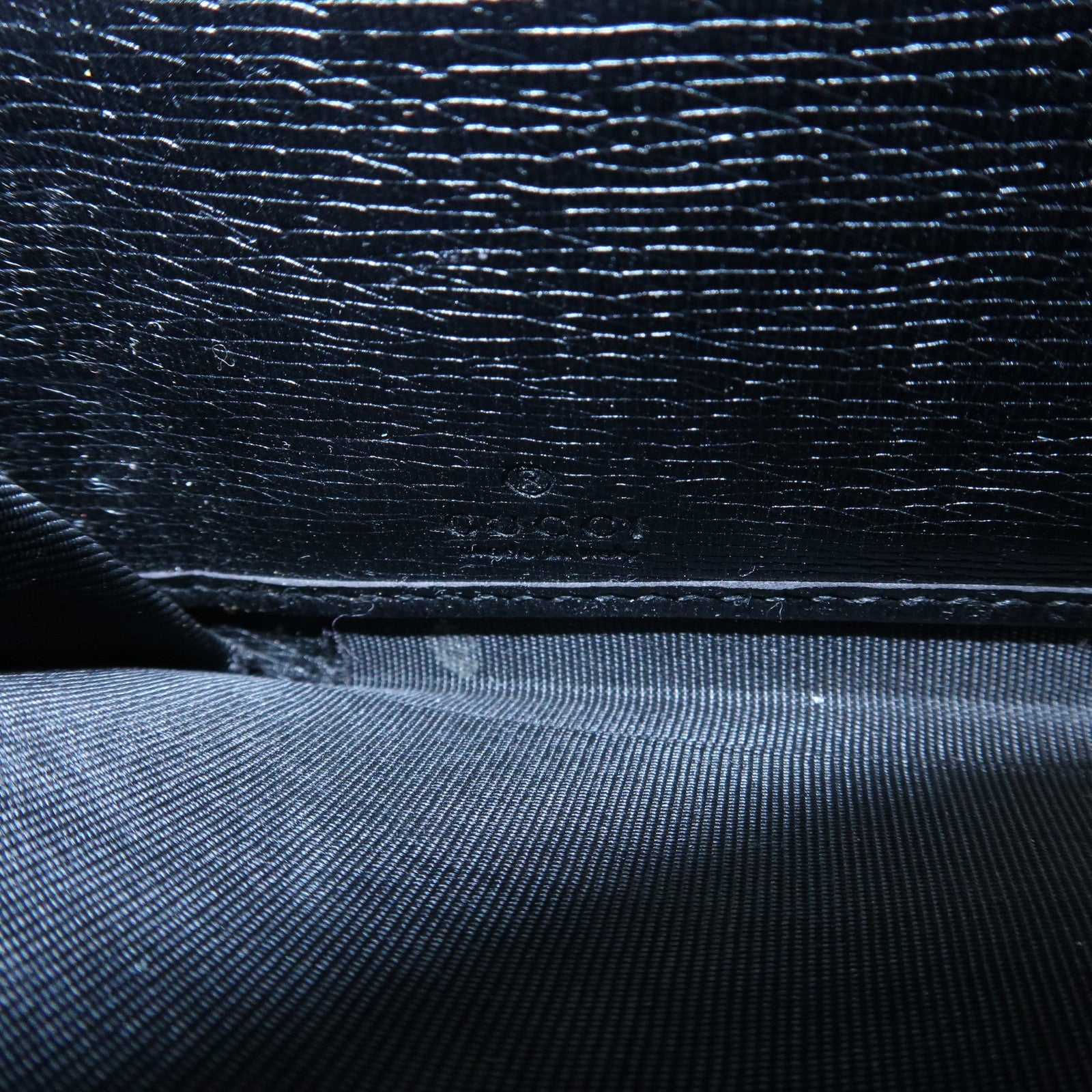 GUCCI Interlocking G Leather Leopard Round Zippy Long Wallet 309705