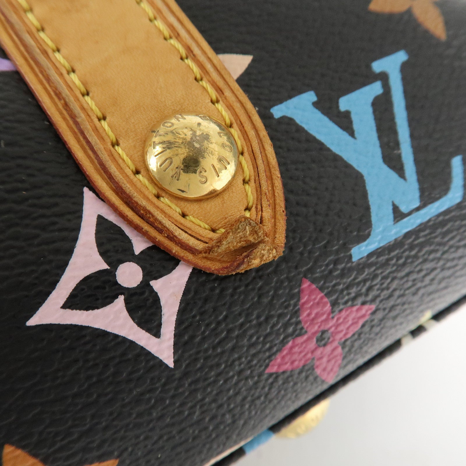 Louis Vuitton Monogram Multicolor Aurelia MM Shoulder Bag M40095 Used