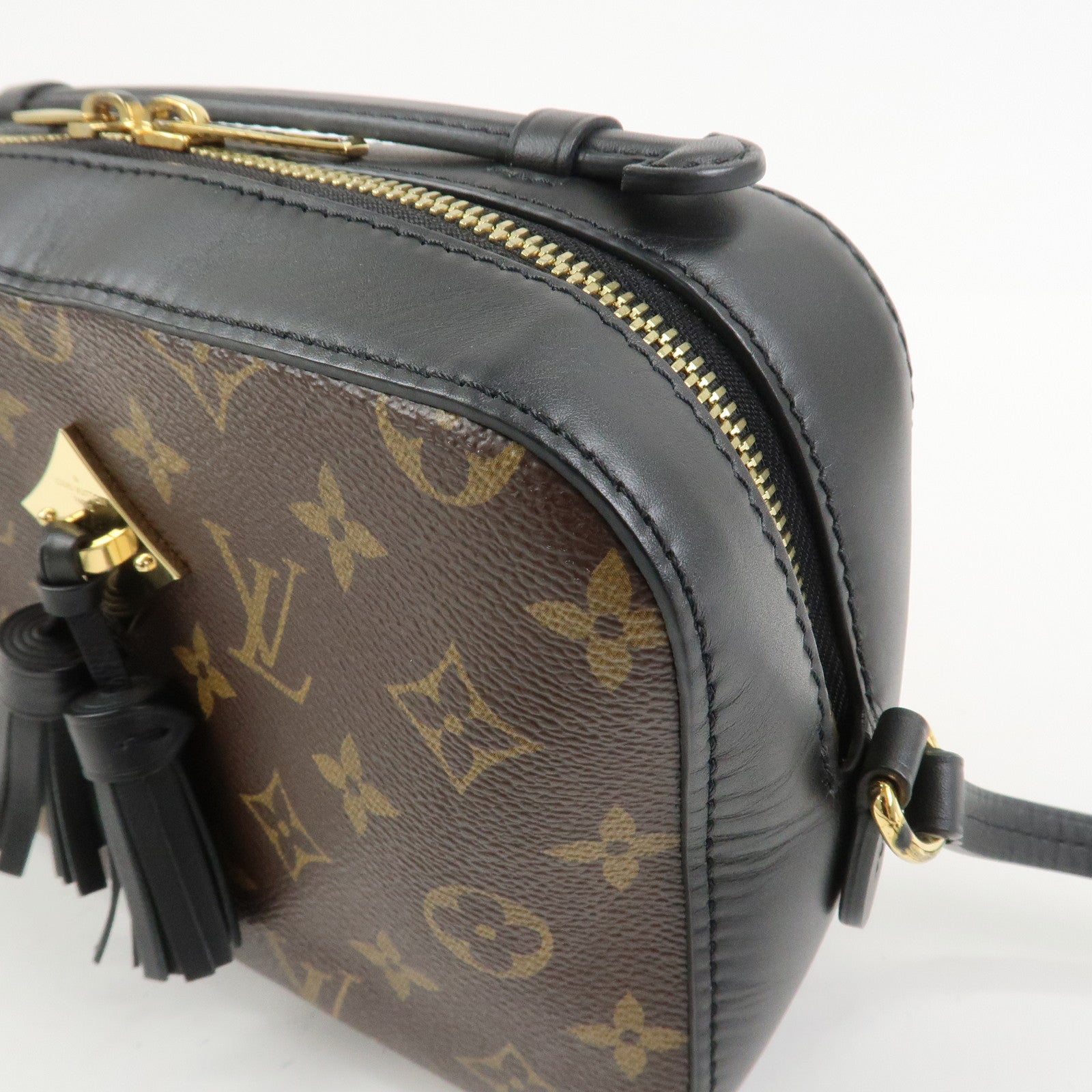 Louis Vuitton Monogram Santonge Shoulder Bag Brown M43555