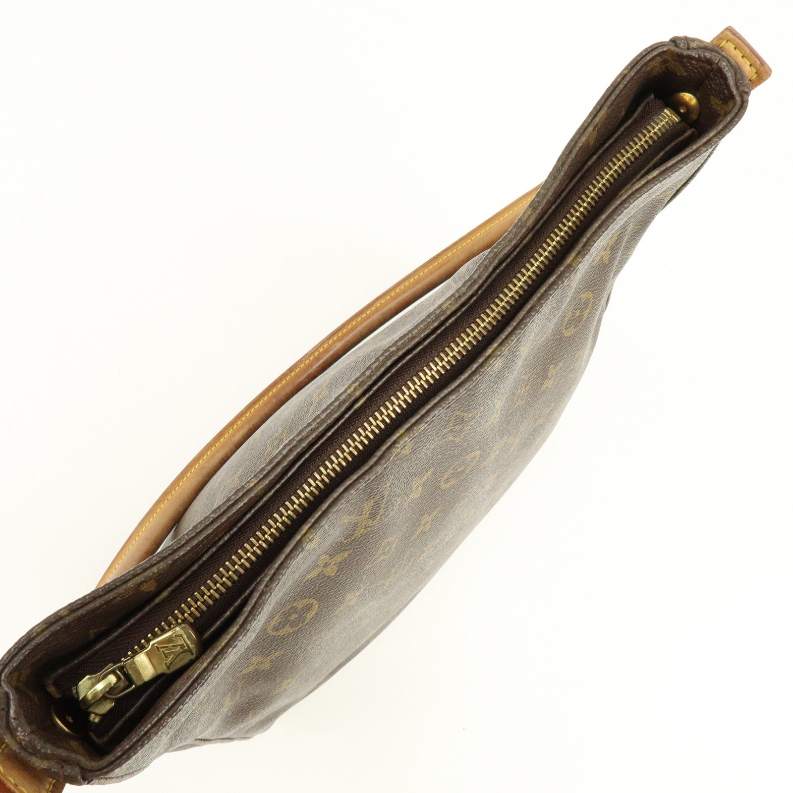 Louis Vuitton Monogram Canvas Looping GM Shoulder Bag Brown M51145