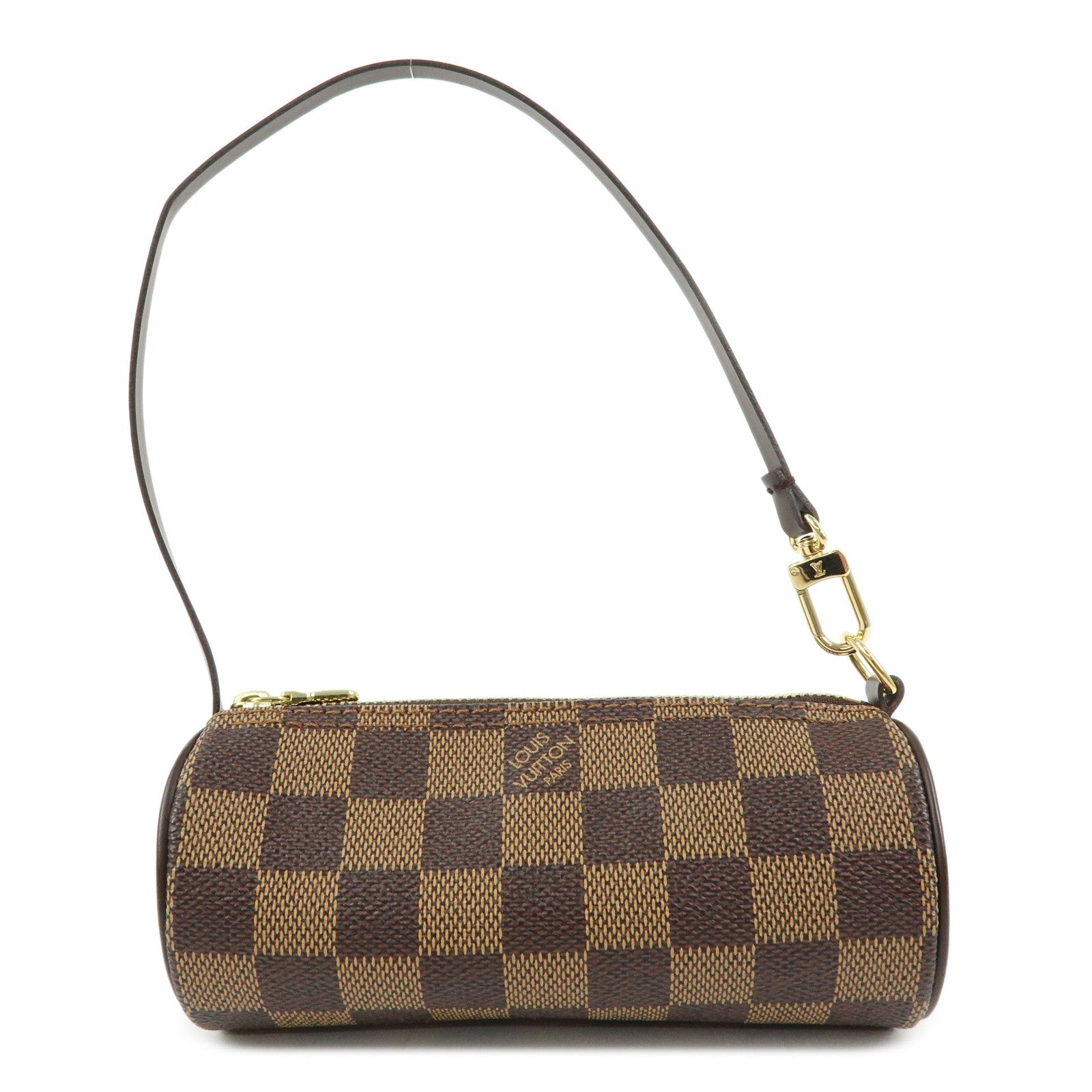 Louis Vuitton Damier Ebene Mini Pouch for Papillon Bag Brown