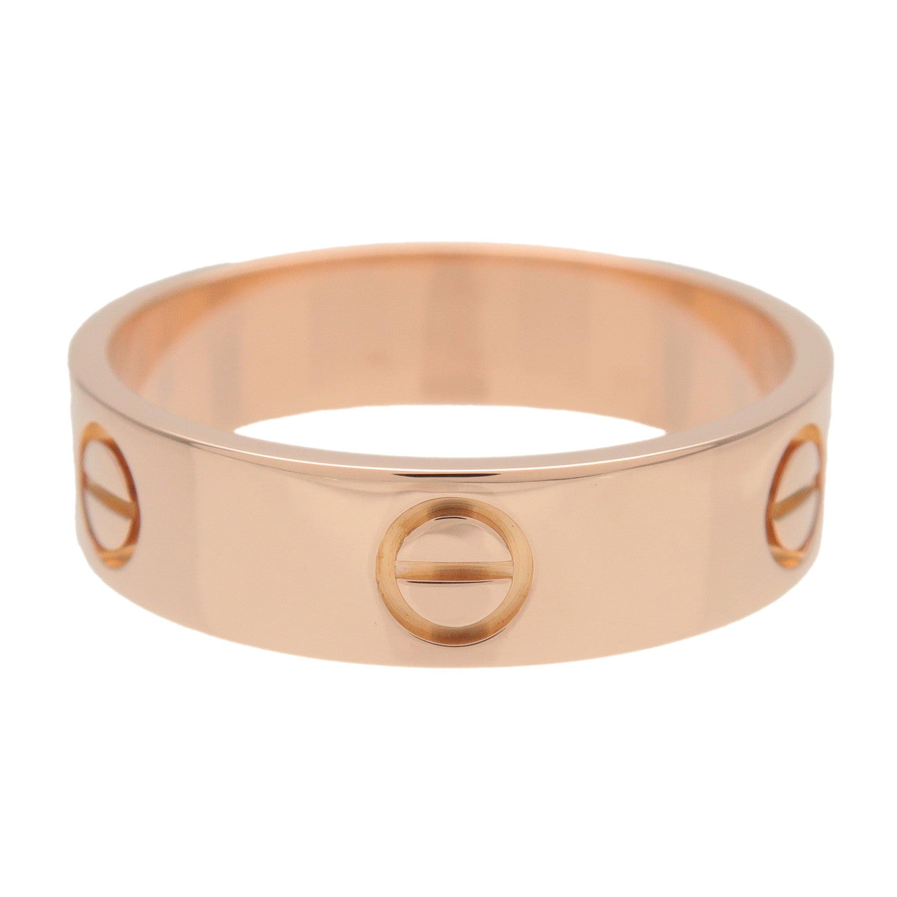 Cartier Love Ring K18 750PG #60 Rose Gold US9 EU60 HK20.5