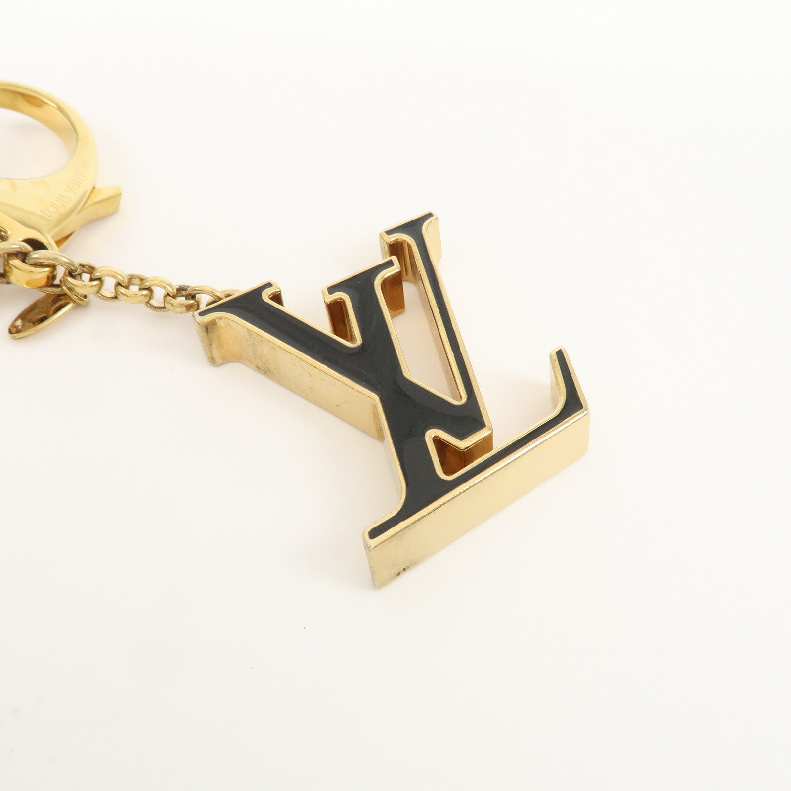 Louis Vuitton Fleur de Monogram Key Chain Bag Charm M67119