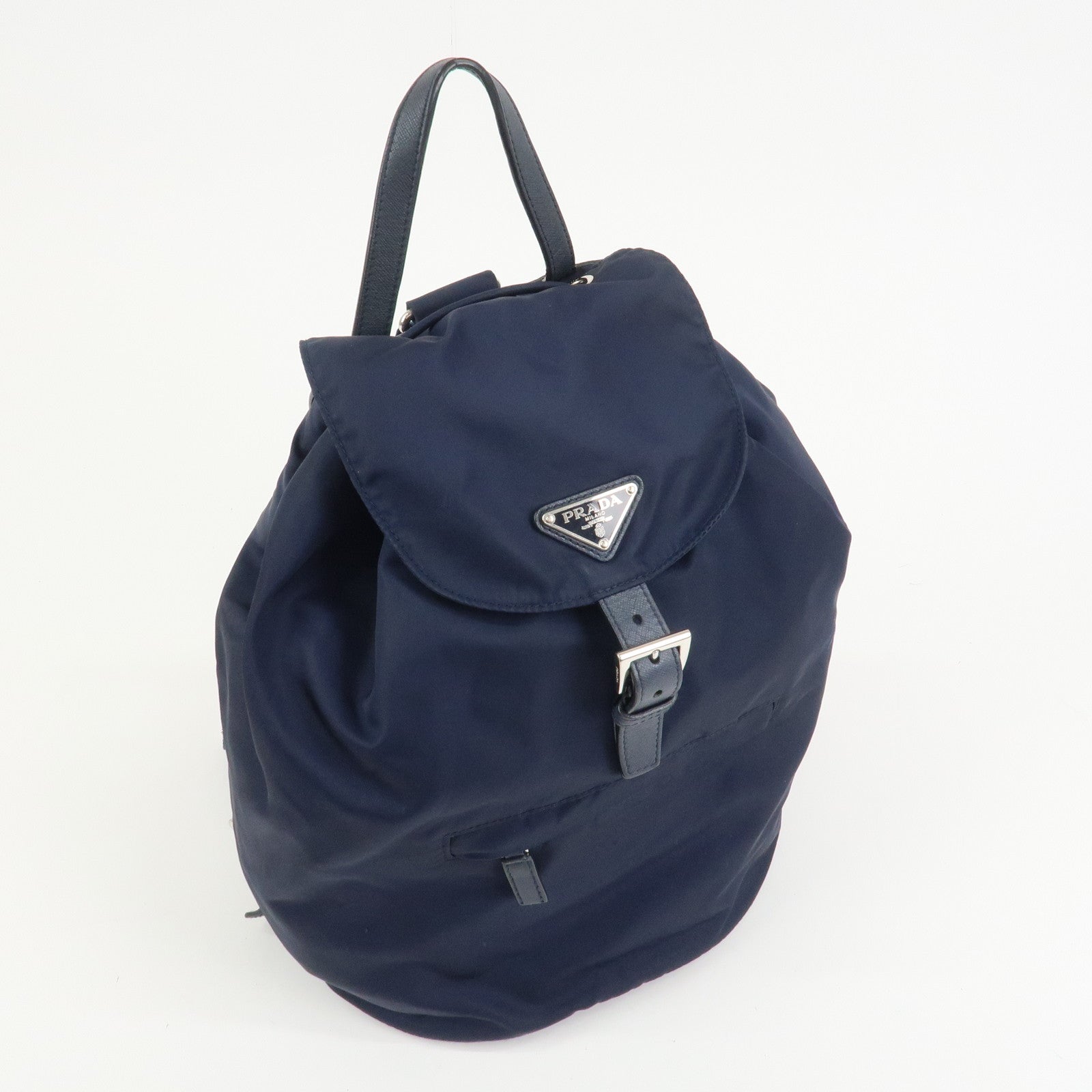 PRADA - Nylon   Saffiano Leather Navy BZ0032