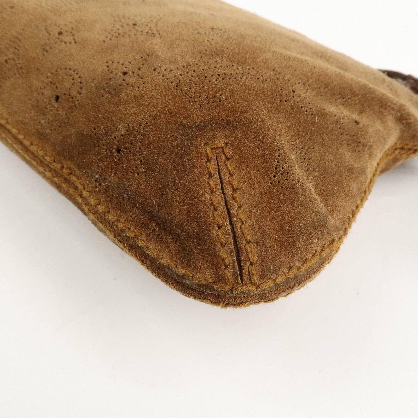 Louis Vuitton Monogram Mahina Onata PM Suede Shoulder Bag M95123 Used