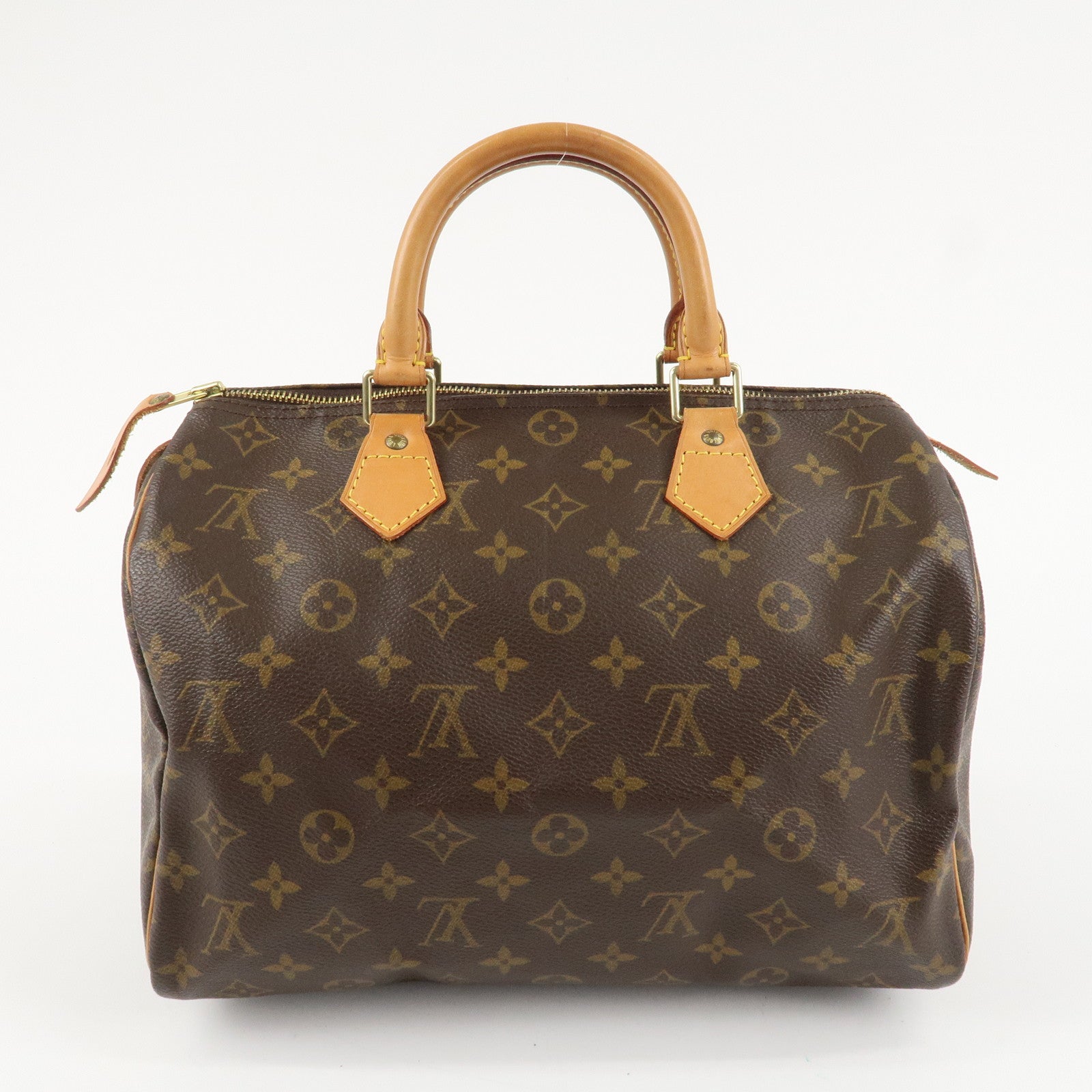 Louis Vuitton Monogram Speedy 30 Hand Bag Boston Bag M41108 Used