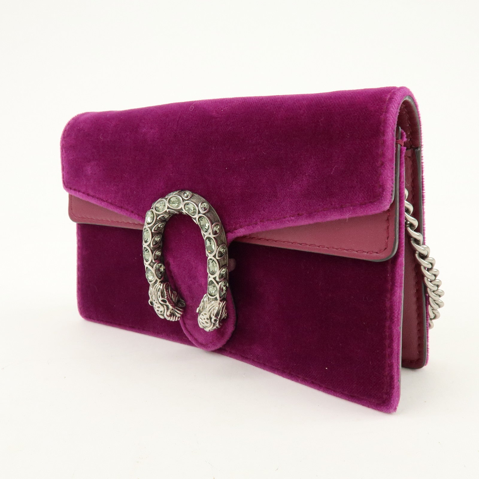 GUCCI Dionysus Super Mini Bag Suede Leather Shoulder Bag 476432