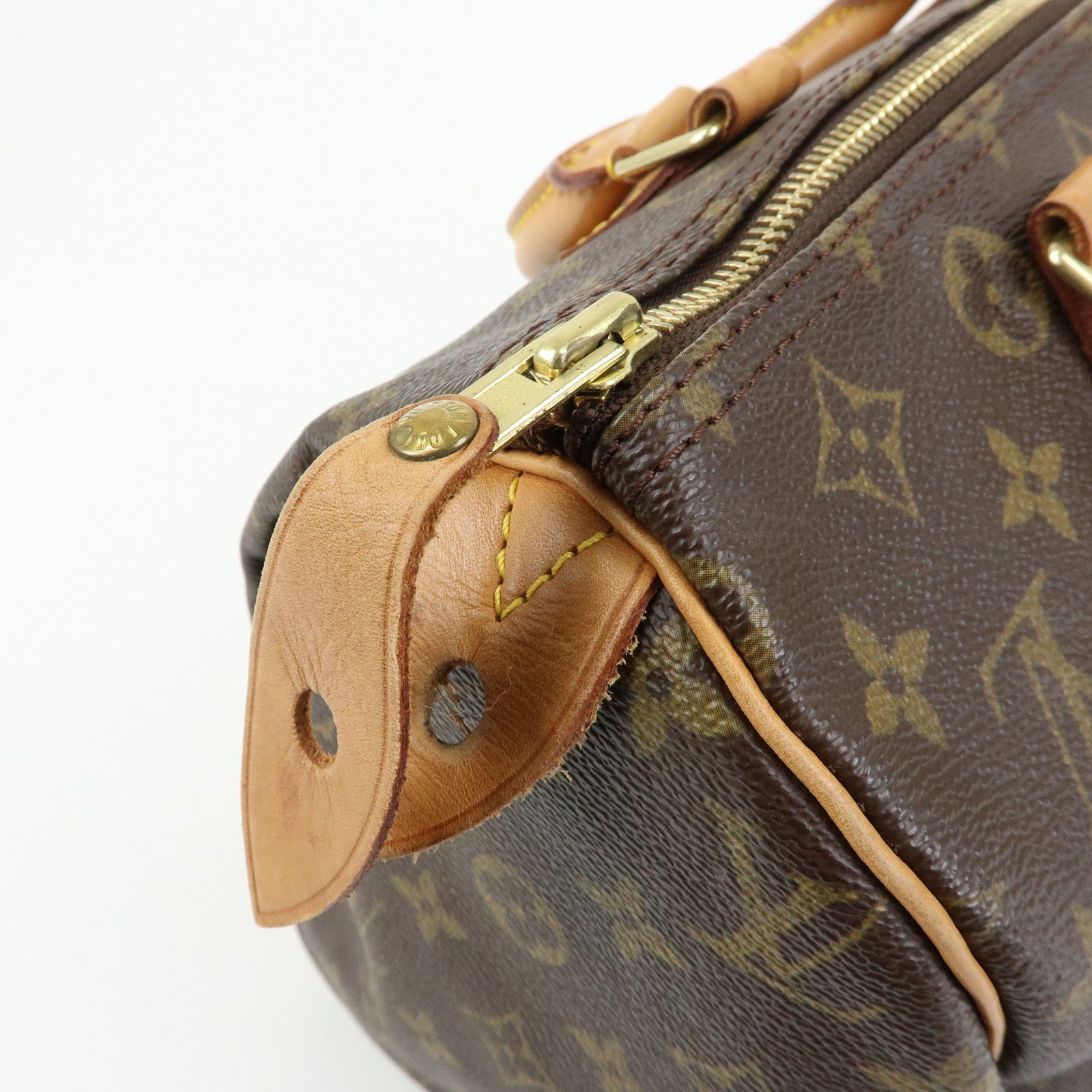 Louis Vuitton Monogram Speedy 30 Boston Bag Hand Bag Brown M41526