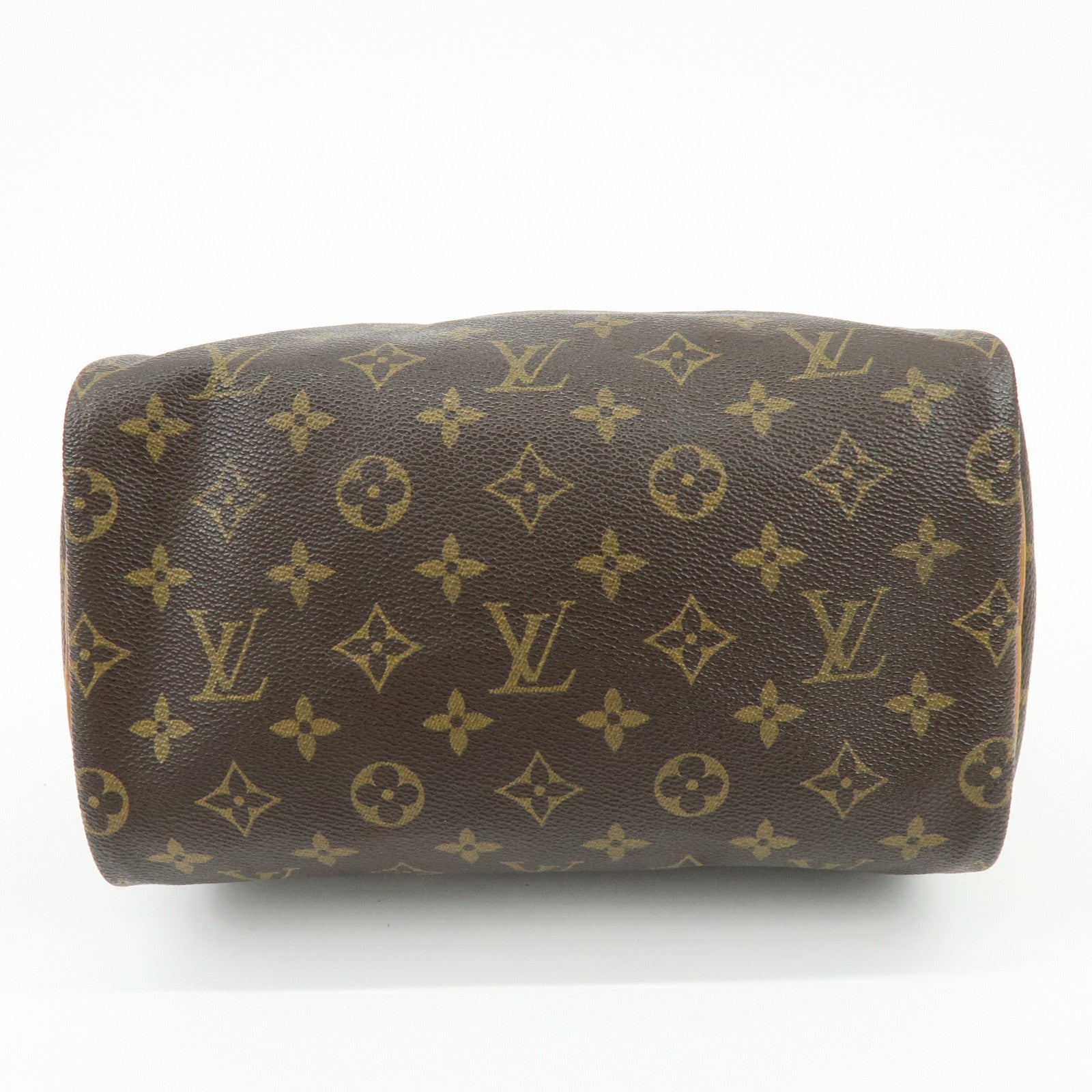 Louis Vuitton Monogram Speedy 25 Boston Bag Hand Bag Brown M41528