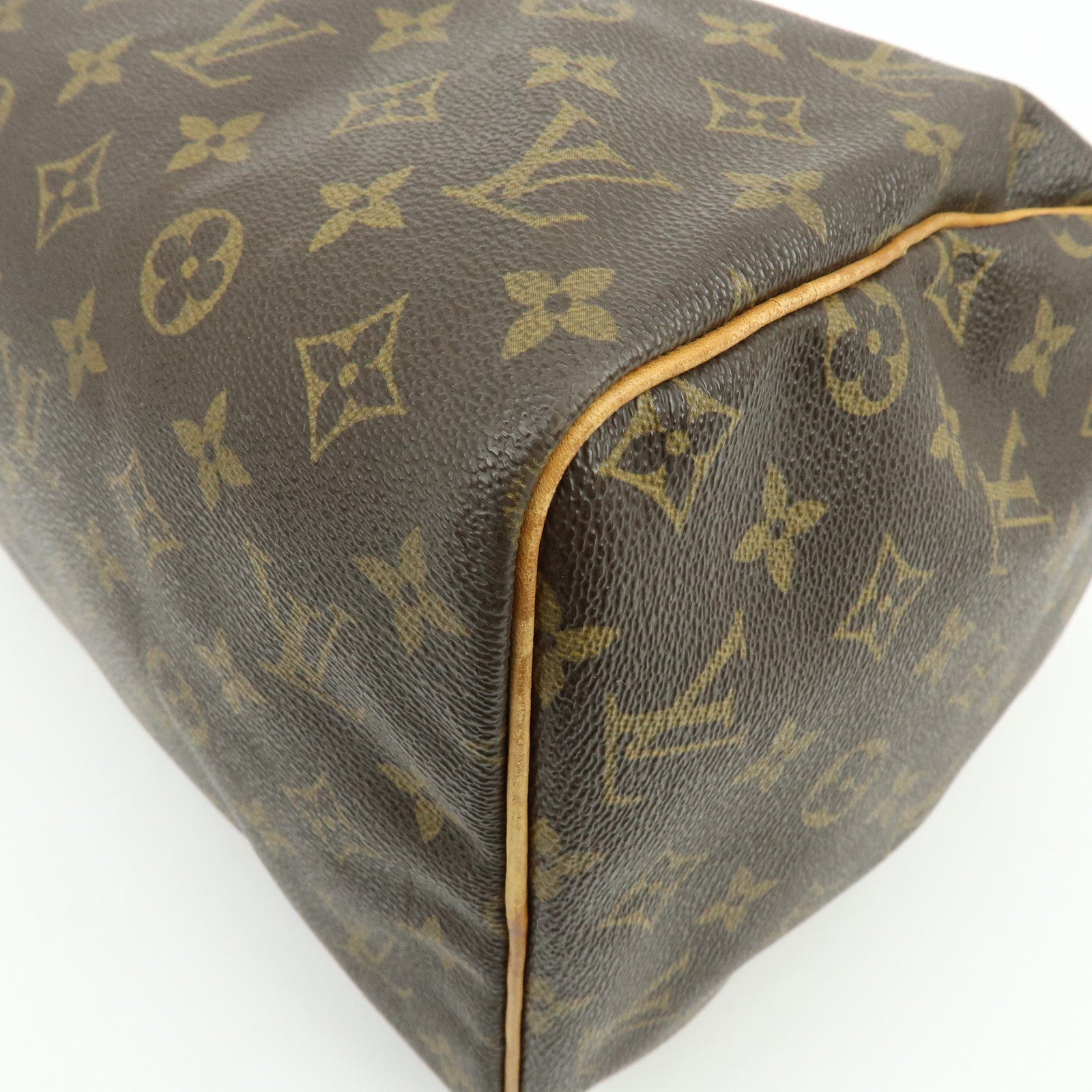 Louis Vuitton Monogram Speedy 30 Boston Bag Hand Bag Brown M41526
